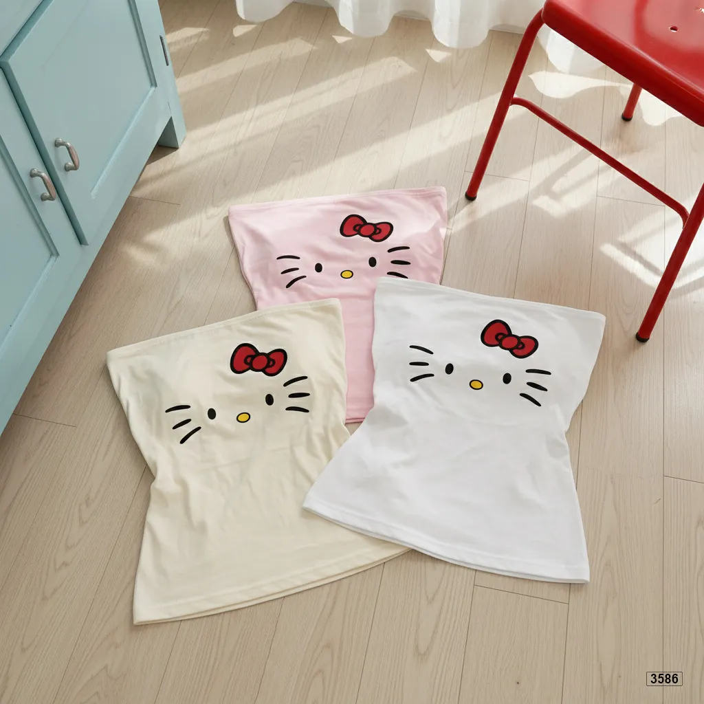 Áo quây tôn dáng sexy dễ thương kitty in mix Beezy 3586_thumbnail_6