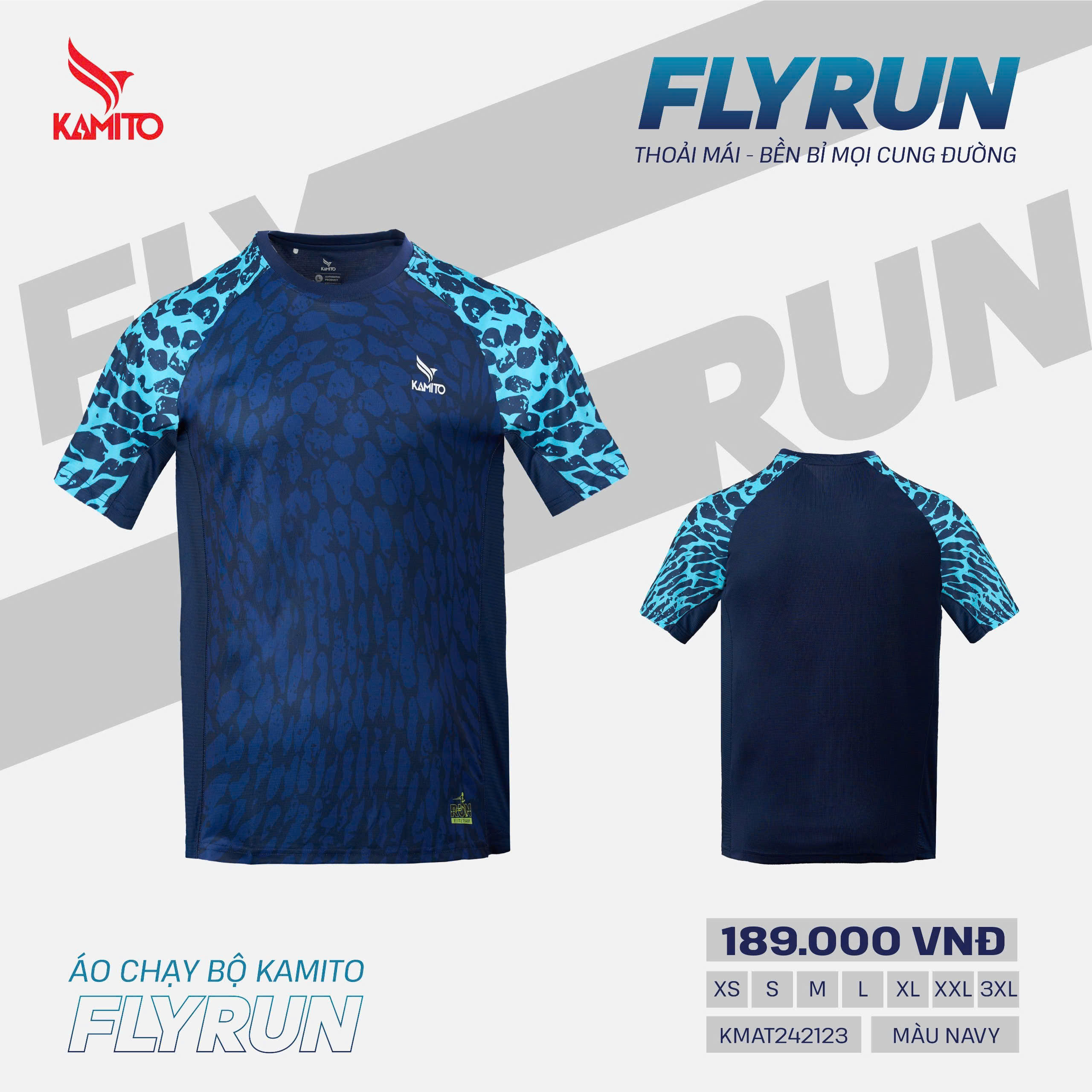 Áo cầu lông/pickleball Kamito Flyrun - Chính hãng (nhận đặt từ 5 áo)_thumbnail_3