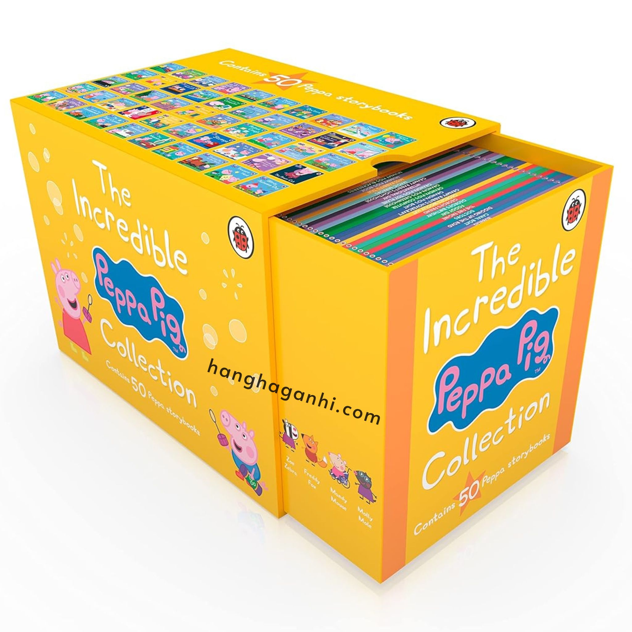 Hộp Peppa Vàng – The Incredible Peppa Pig Storybooks Collection – 50 cuốn_thumbnail_0