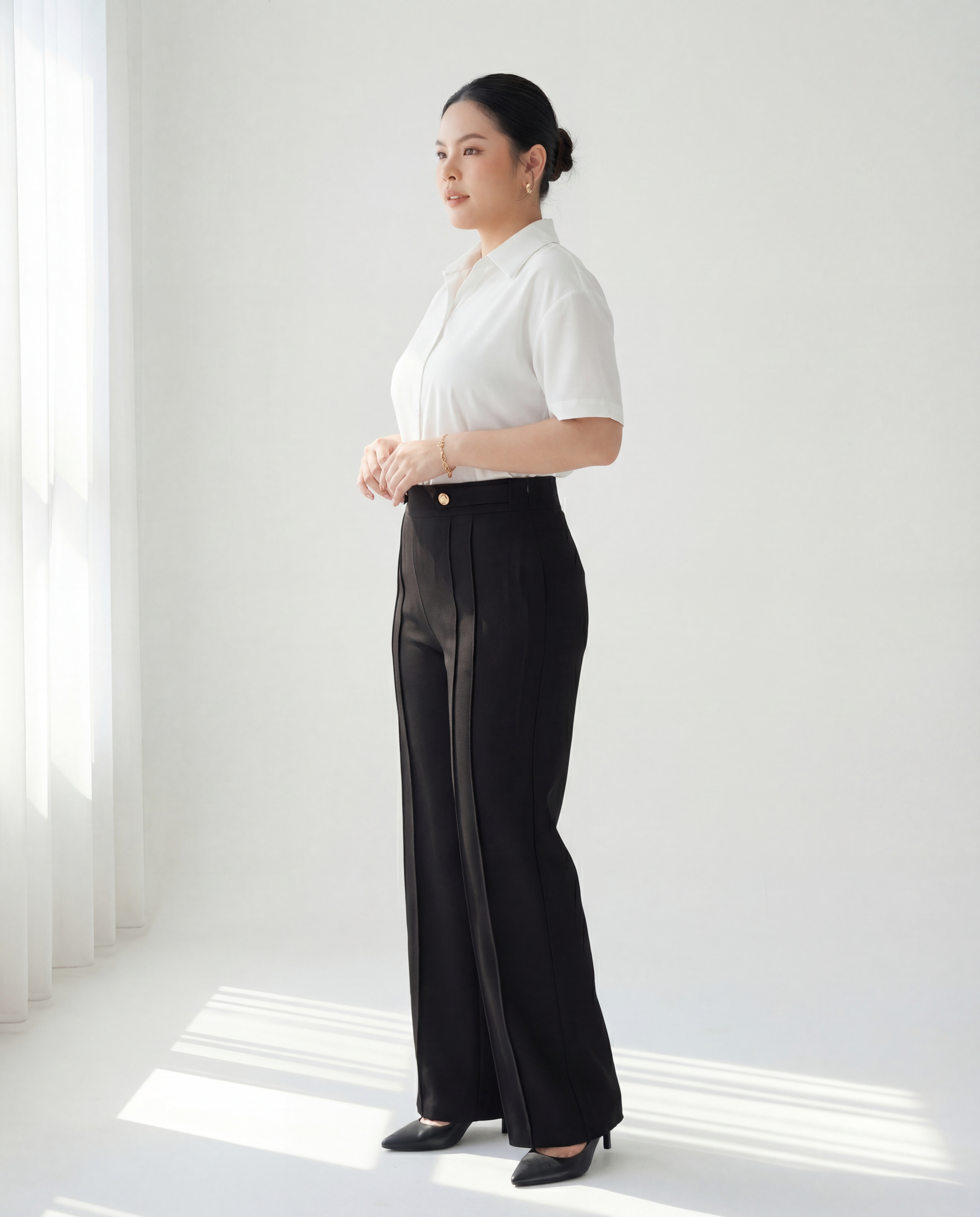 BIGSIZE NỮ- Quần tây suông phối viền V-QD034_thumbnail_1