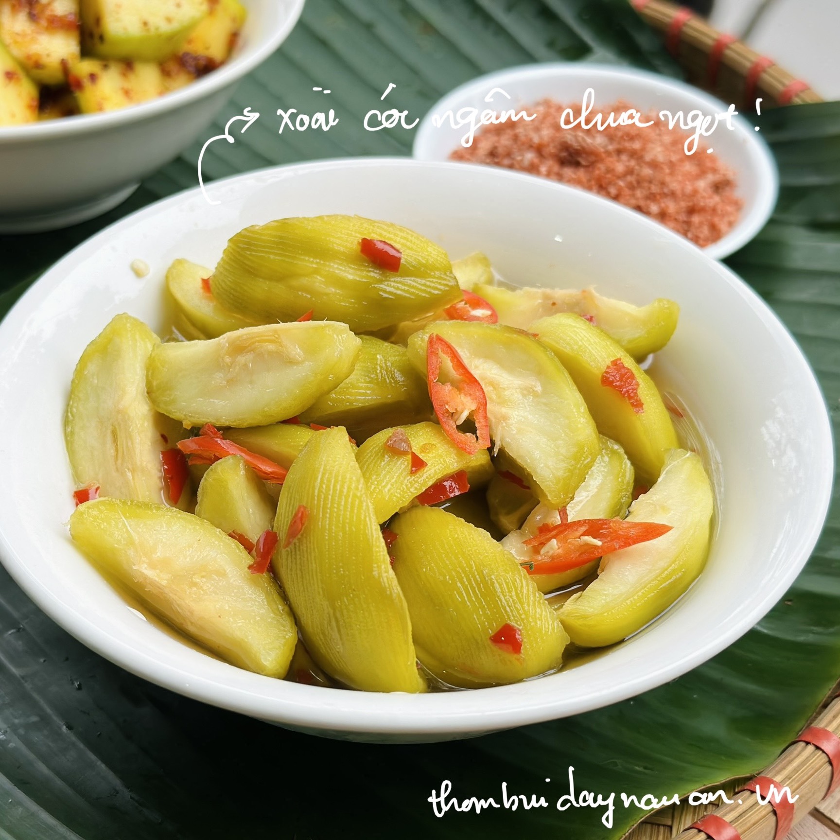 CÔNG THỨC HOA QUẢ NGÂM CHUA NGỌT