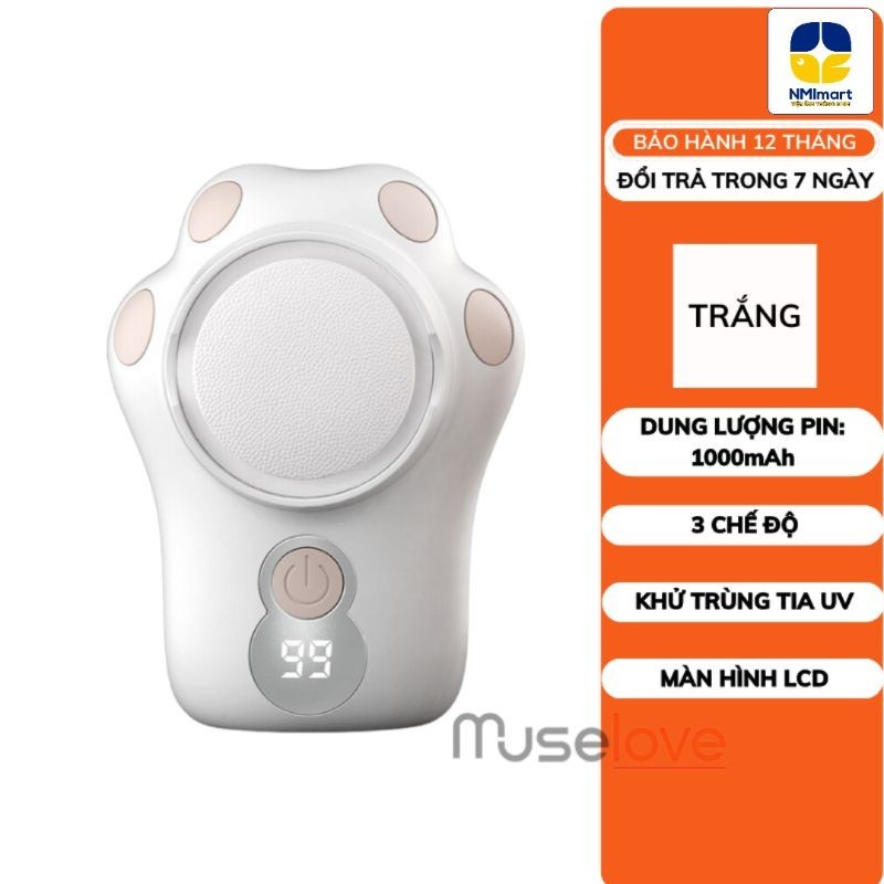 Máy Chà Gót Chân NMIMART Tẩy Tế Bào Chết Tự Động, 3 Đầu Mài Đa Dụng MCG01_thumbnail_2