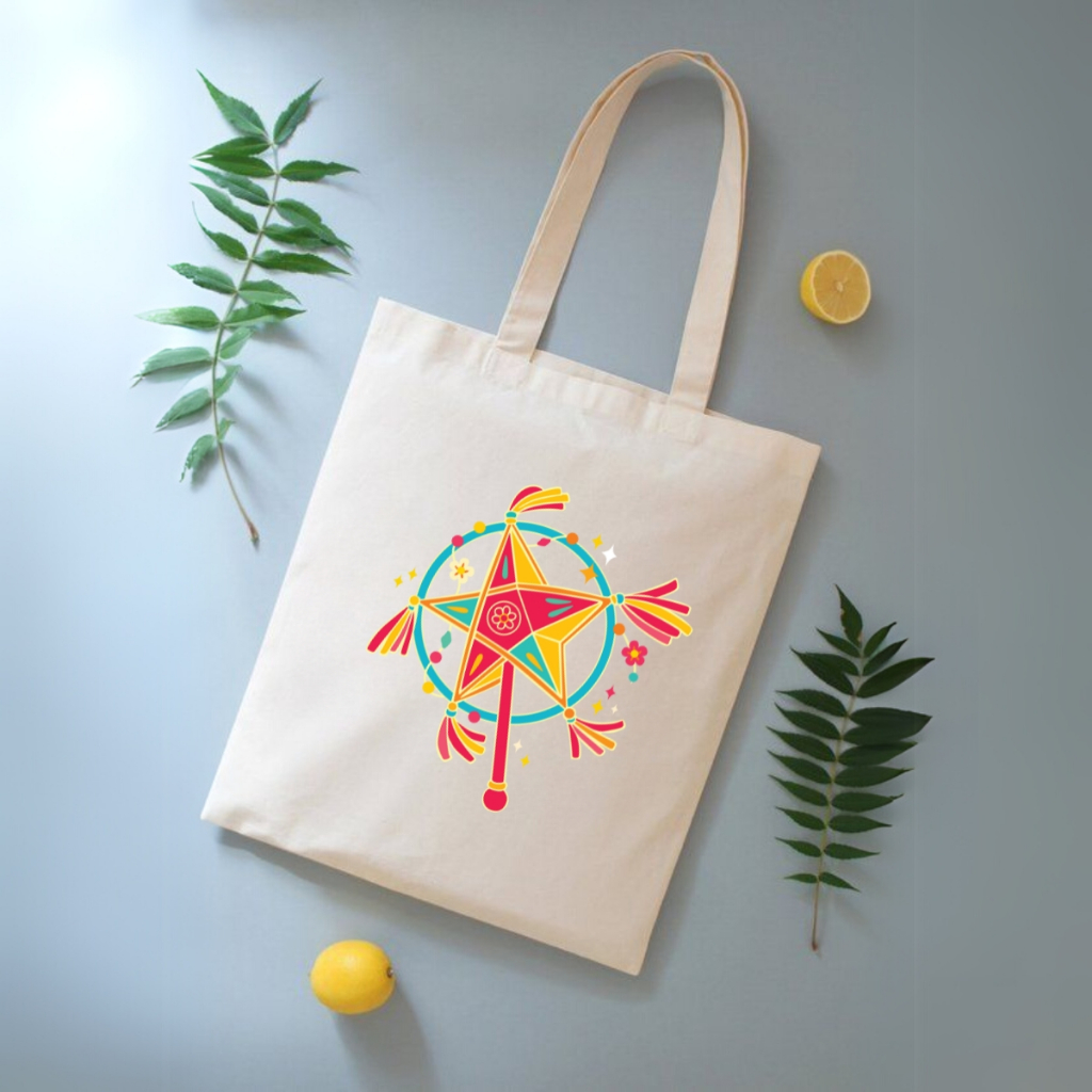 Túi tote in hình Tết Trung thu - Túi vải canvas kích thước 33x37cm đựng vừa A4  và laptop - TOTE27_thumbnail_7