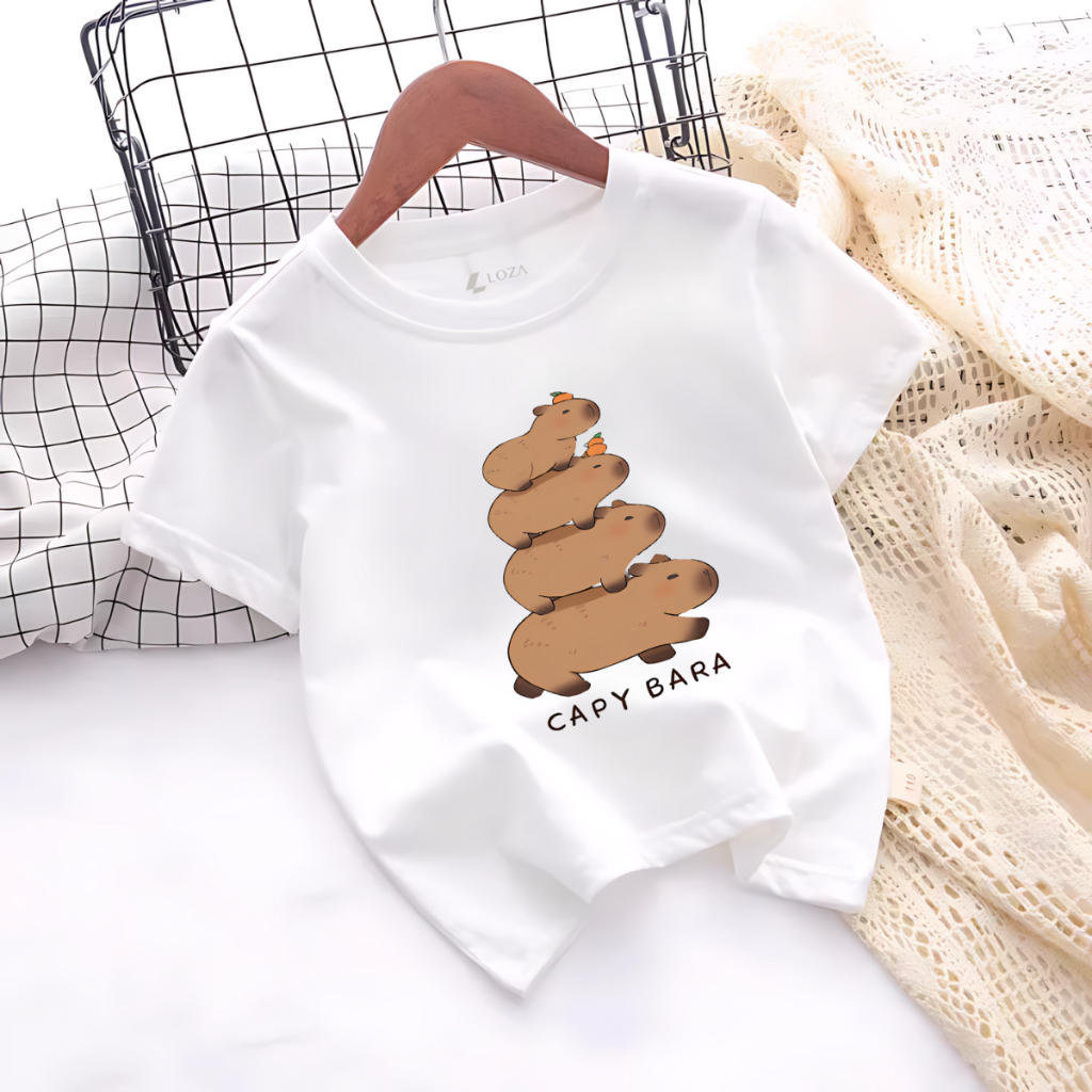 Áo phông cho bé in hình CapyBara nhiều mẫu - Loza Kids AT018_thumbnail_6