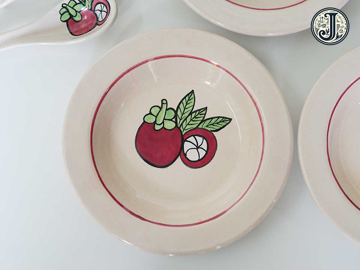 Dĩa sâu lòng 20cm măng cụt J000337