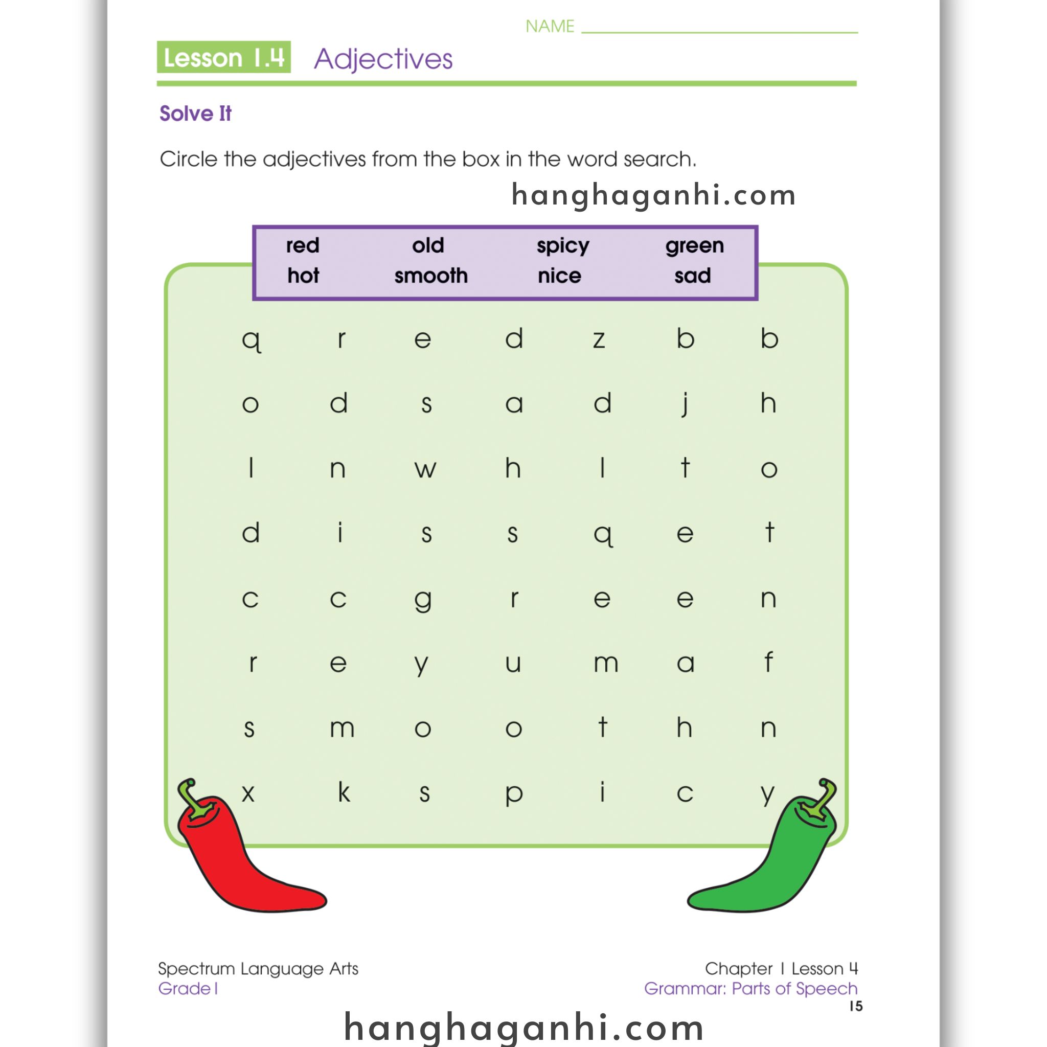 Sách Spectrum Language Arts Workbook Grade 1_thumbnail_17
