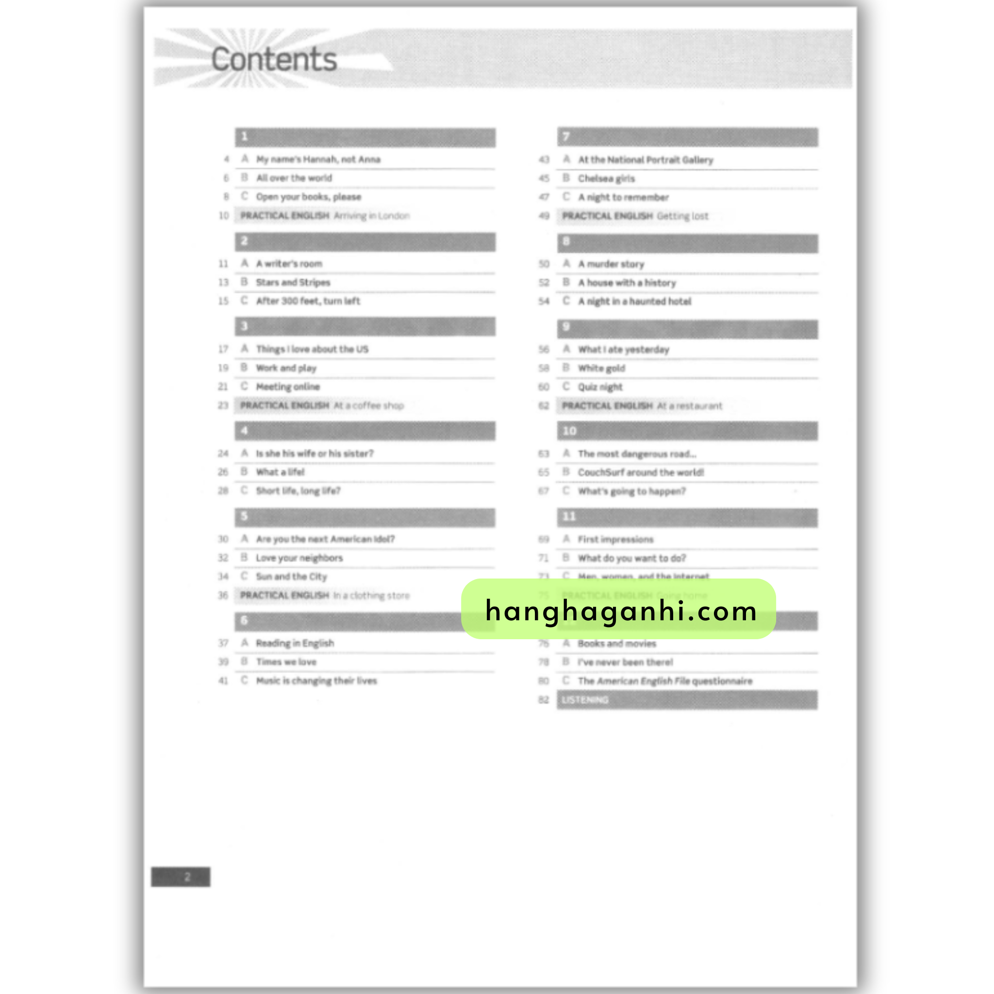American English File 1 Workbook (Second Edition) _thumbnail_1