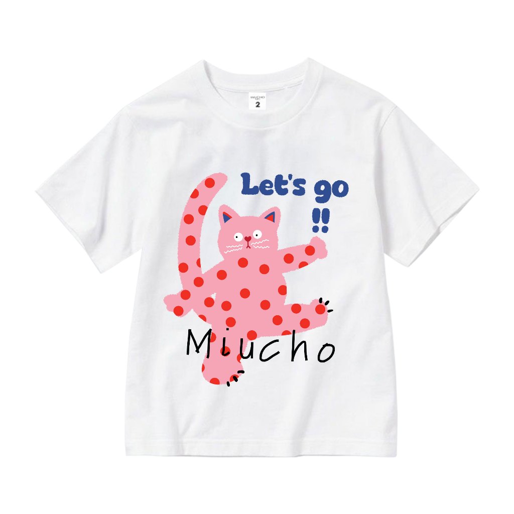 Áo thun cho bé gái hoạt hình form rộng AED1178 Miucho Kid tay ngắn cổ tròn in graphic_thumbnail_0
