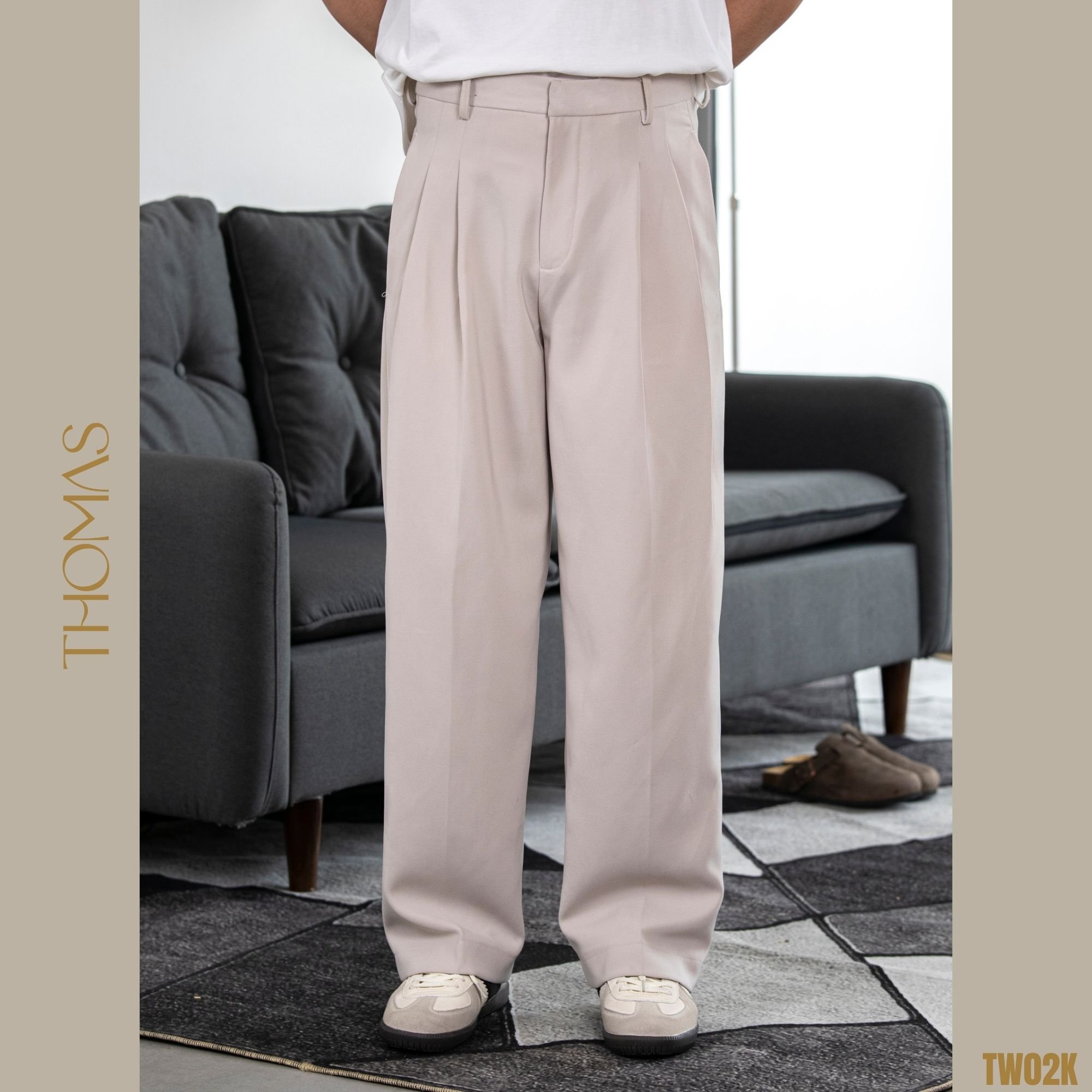 Quần Dài Simple Trouser Vải Thái Form Semi-Wide_thumbnail_4