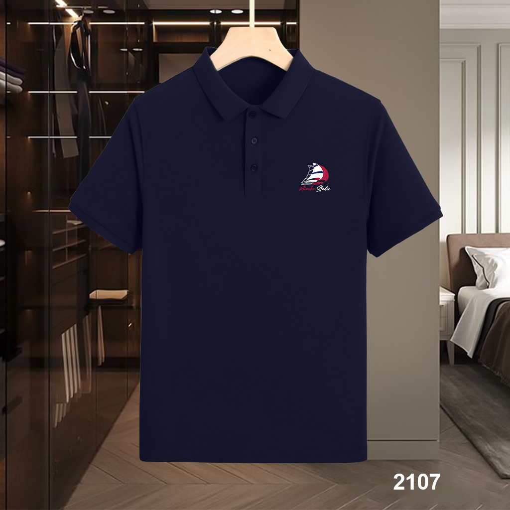 Áo polo nam big size form vừa 2107 Miucho Iconic vải cá sấu polyester thoáng mát in mix_thumbnail_5