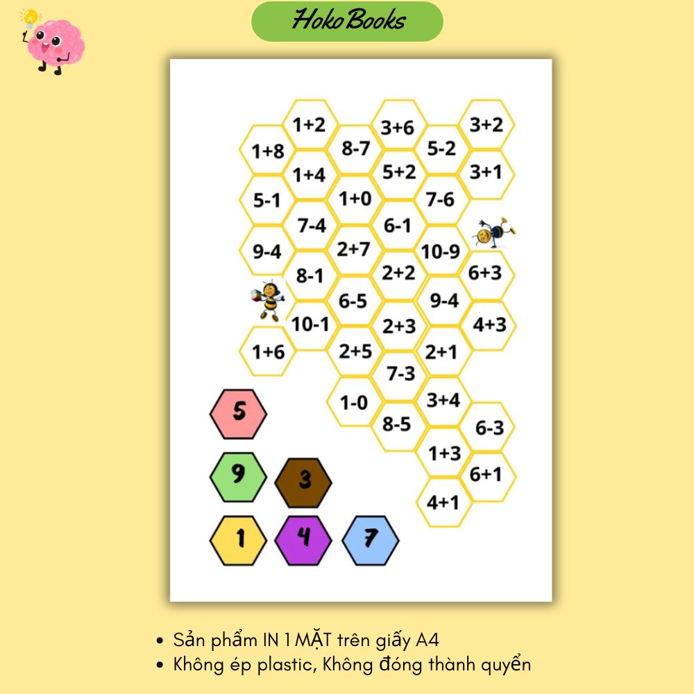 HL56 Học liệu Tô màu theo phép tính cộng, trừ Hokobooks_thumbnail_2