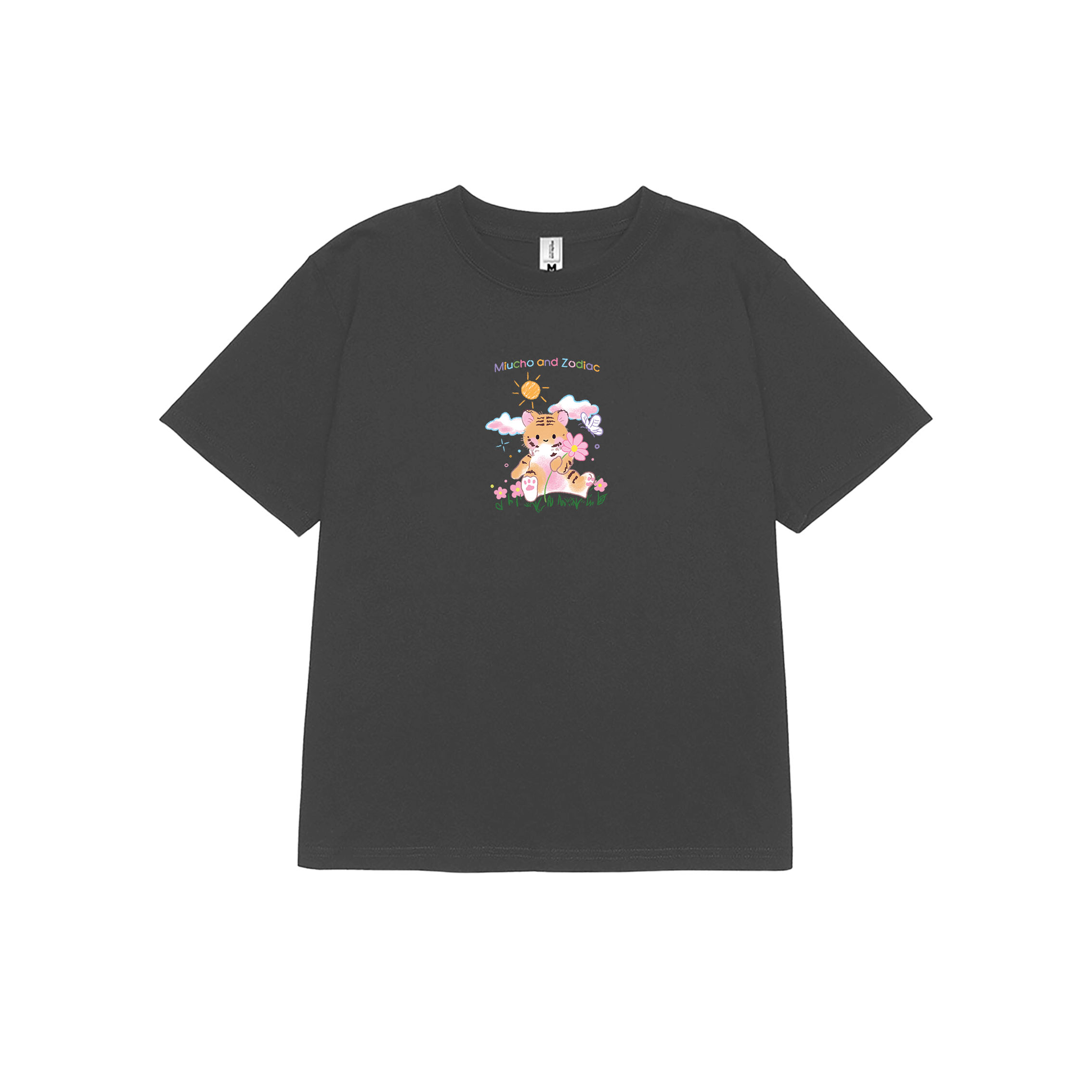 Áo baby tee 12 con giáp tuổi dần (tuổi hổ) ABD397 Miucho cotton cổ tròn in graphic_thumbnail_8