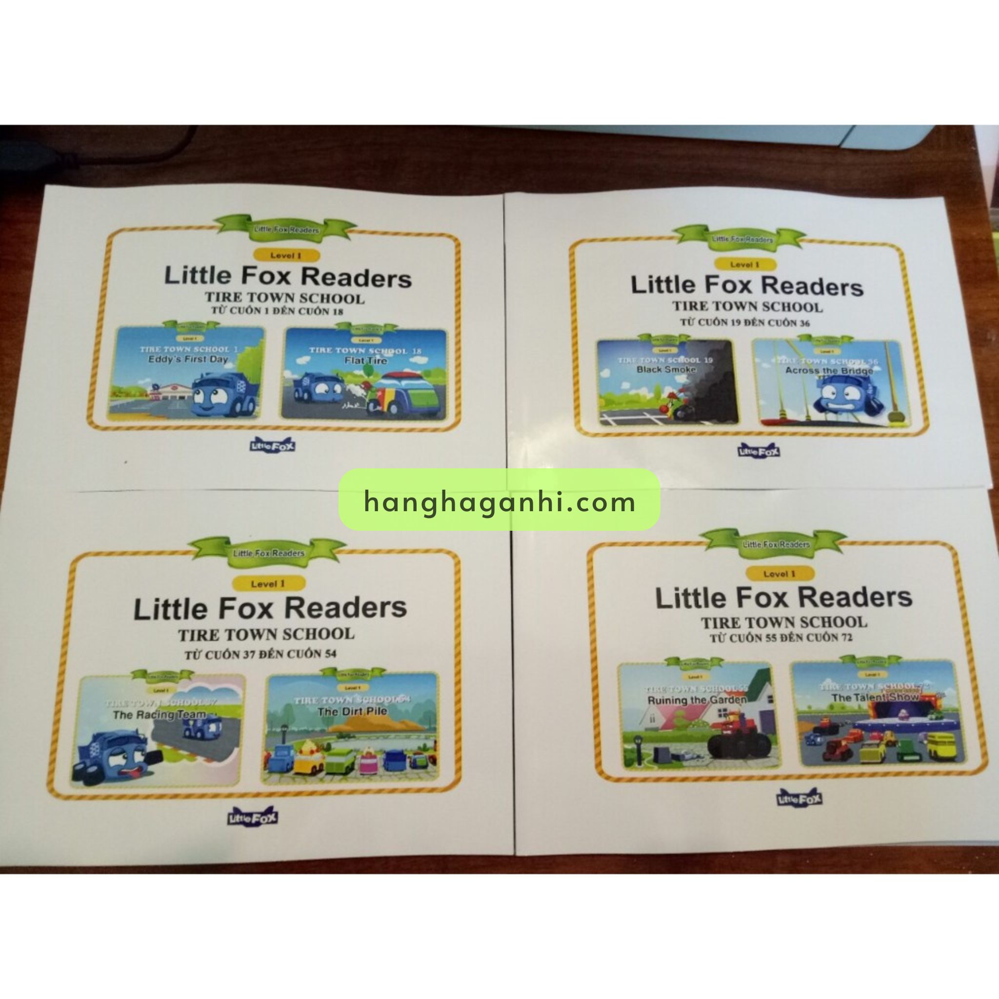 Little Fox Tire Town School – 4 cuốn (File nghe)_thumbnail_0