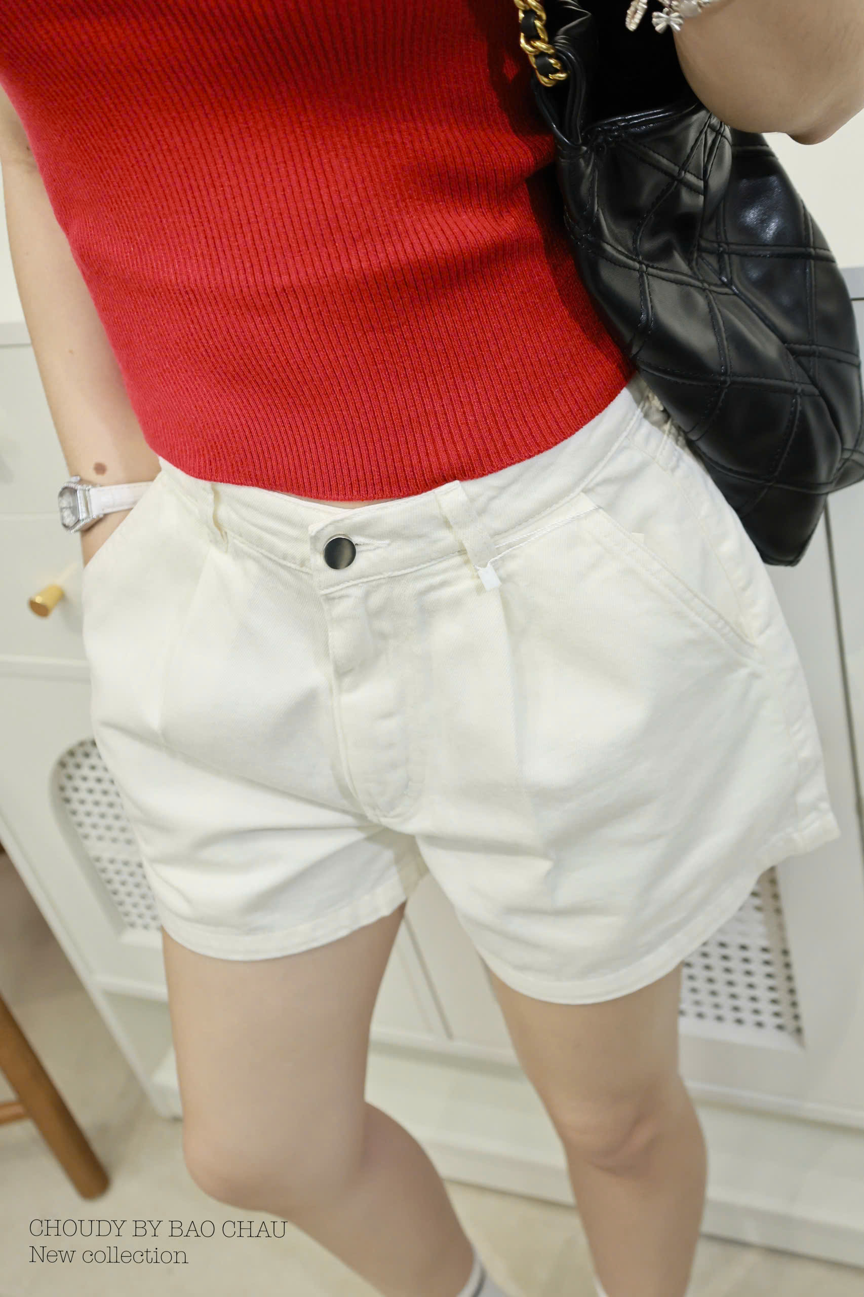 SALE U652 QUẦN SHORT JEAN TRẮNG_thumbnail_9