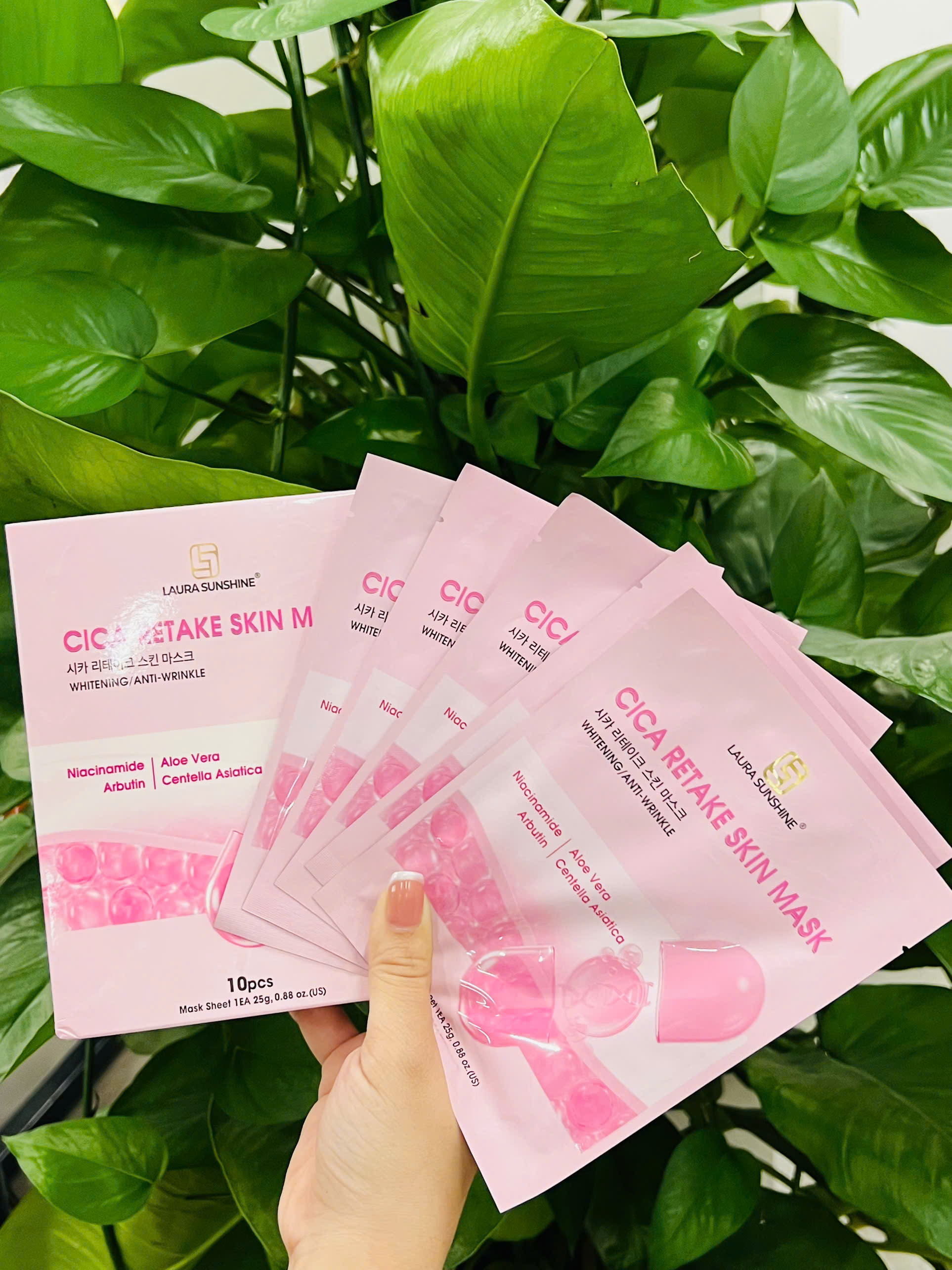 Mặt nạ CICA - Hỗ trợ sáng da & Dưỡng ẩm da (CICA RETAKE SKIN MASK)_thumbnail_5