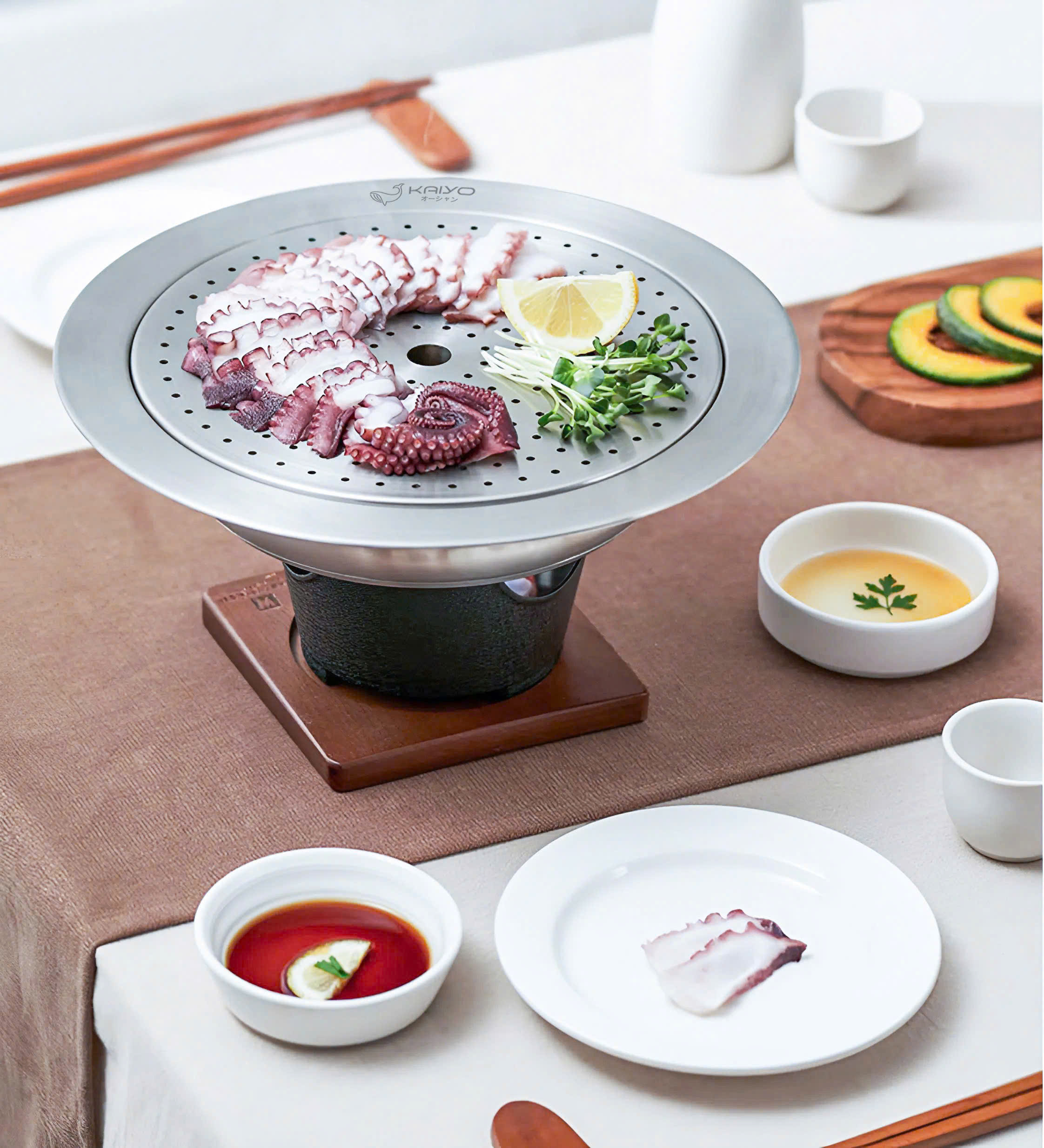 Nồi Lẩu/Hấp Đa Năng 3 Chi Tiết Kaiyo_thumbnail_9