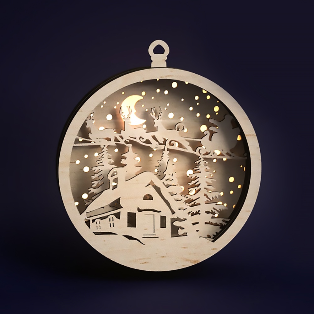 Đèn Ngủ Gỗ Trang Trí - Để Bàn, Treo Tường, Tạo Không Gian Ấm Áp_thumbnail_0