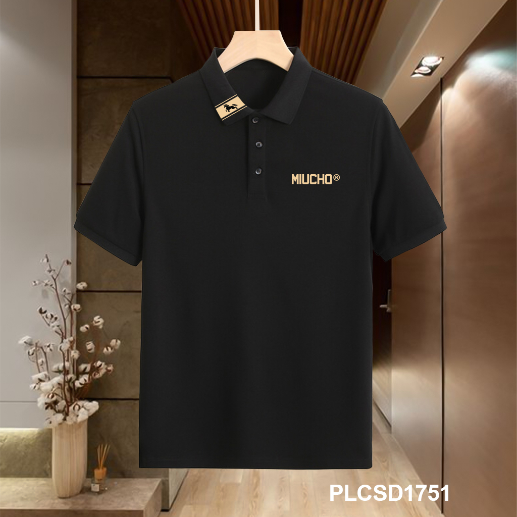 Áo polo nam form vừa vải cá sấu đứng form thoáng mát 1751 Miucho Iconic in basic_thumbnail_4