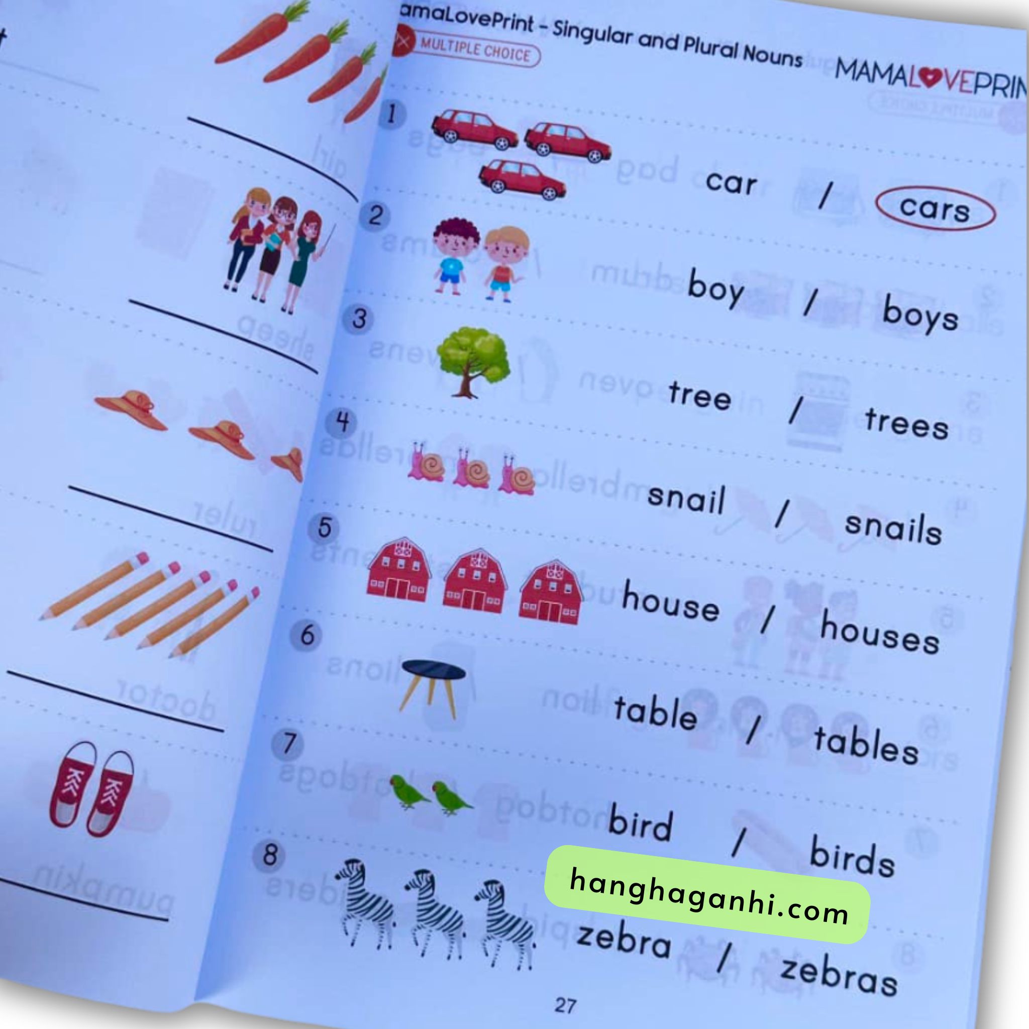 Common English Grammar Pre-Primary School Study Workbook - In màu_thumbnail_3