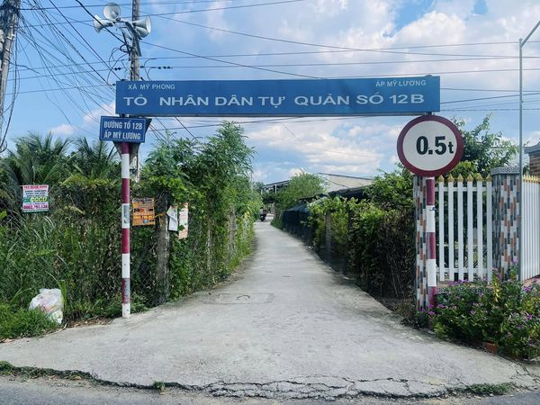ĐN04 - Đất nền thổ cư xã Mỹ Phong, Tp Mỹ Tho