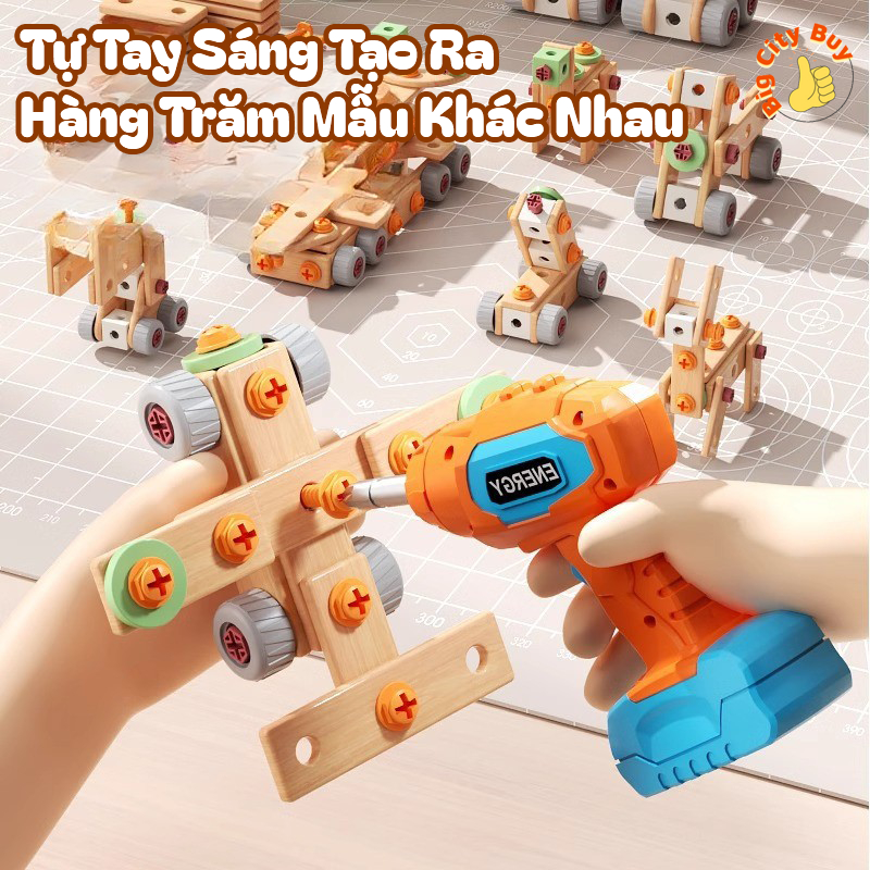 Bộ lắp ghép Kiến trúc sư cơ khí hoạt động được cho bé_thumbnail_4