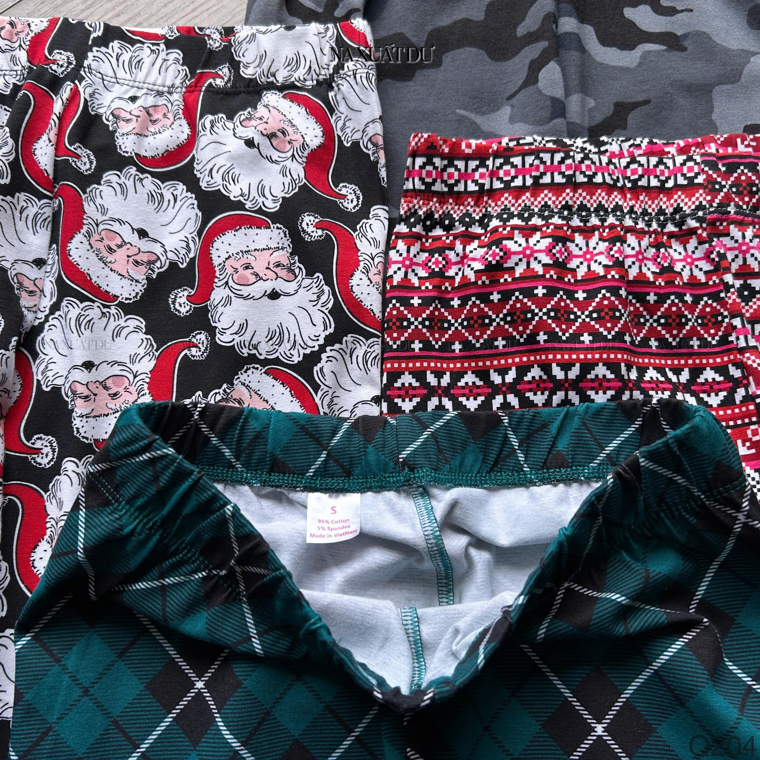 Set 4 quần legging hoạ tiết - Q204 (SALE)_thumbnail_5