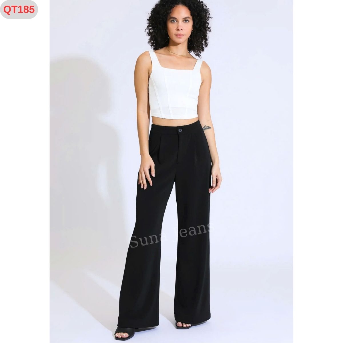 QT185 - Quần tây suông