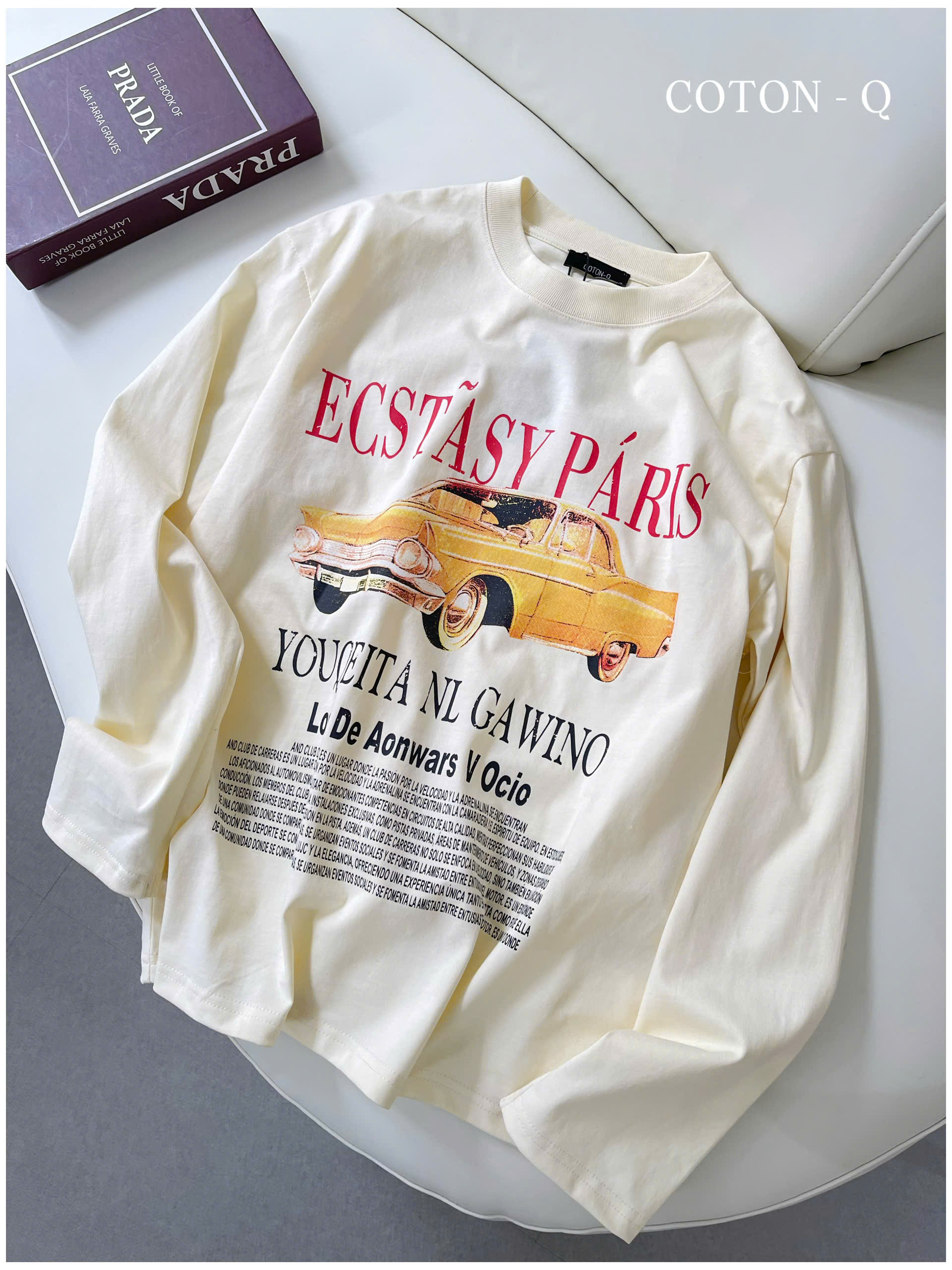 Áo tay dài kem in hình_thumbnail_4