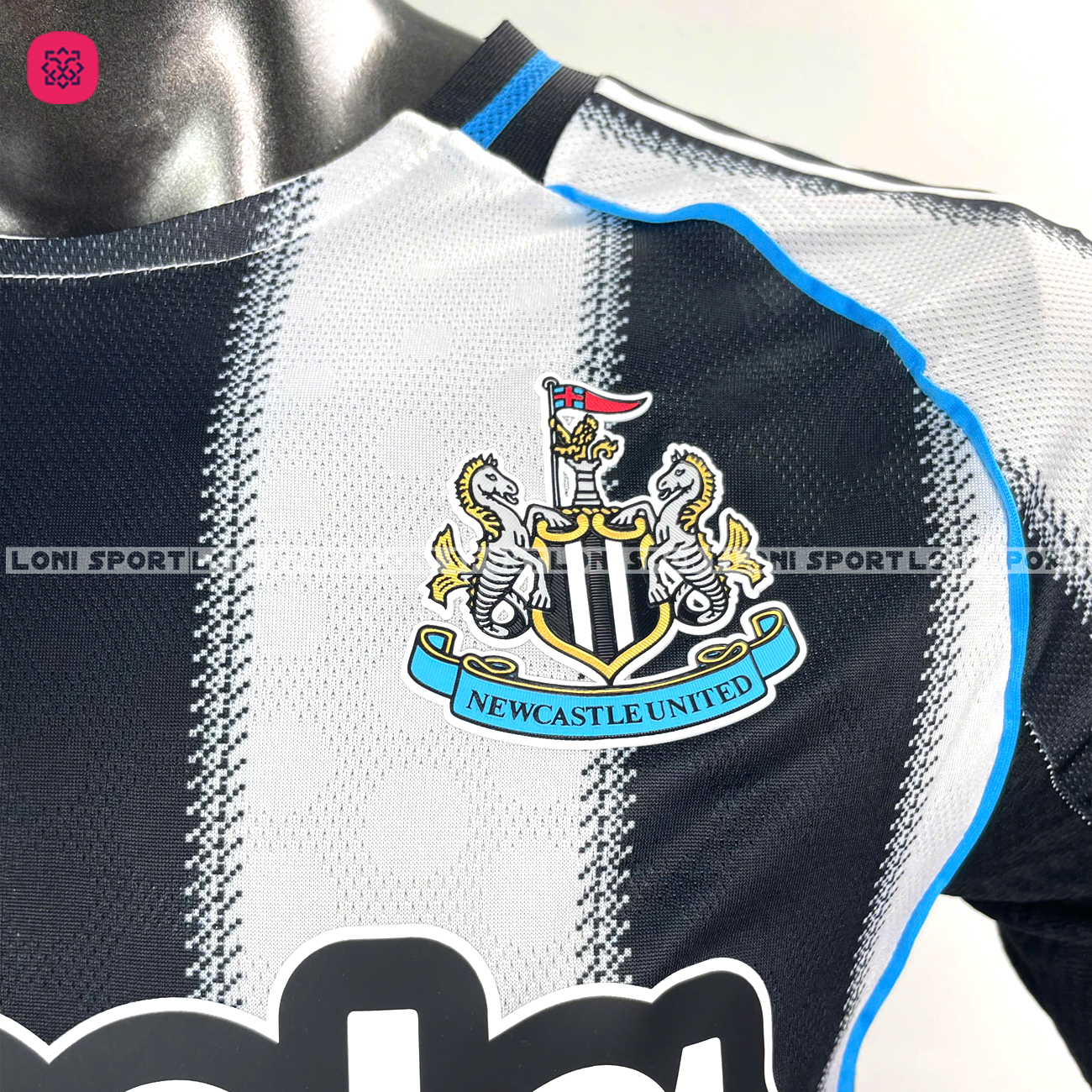 Áo Newcastle sân nhà trắng đen 25/26 SF_thumbnail_3