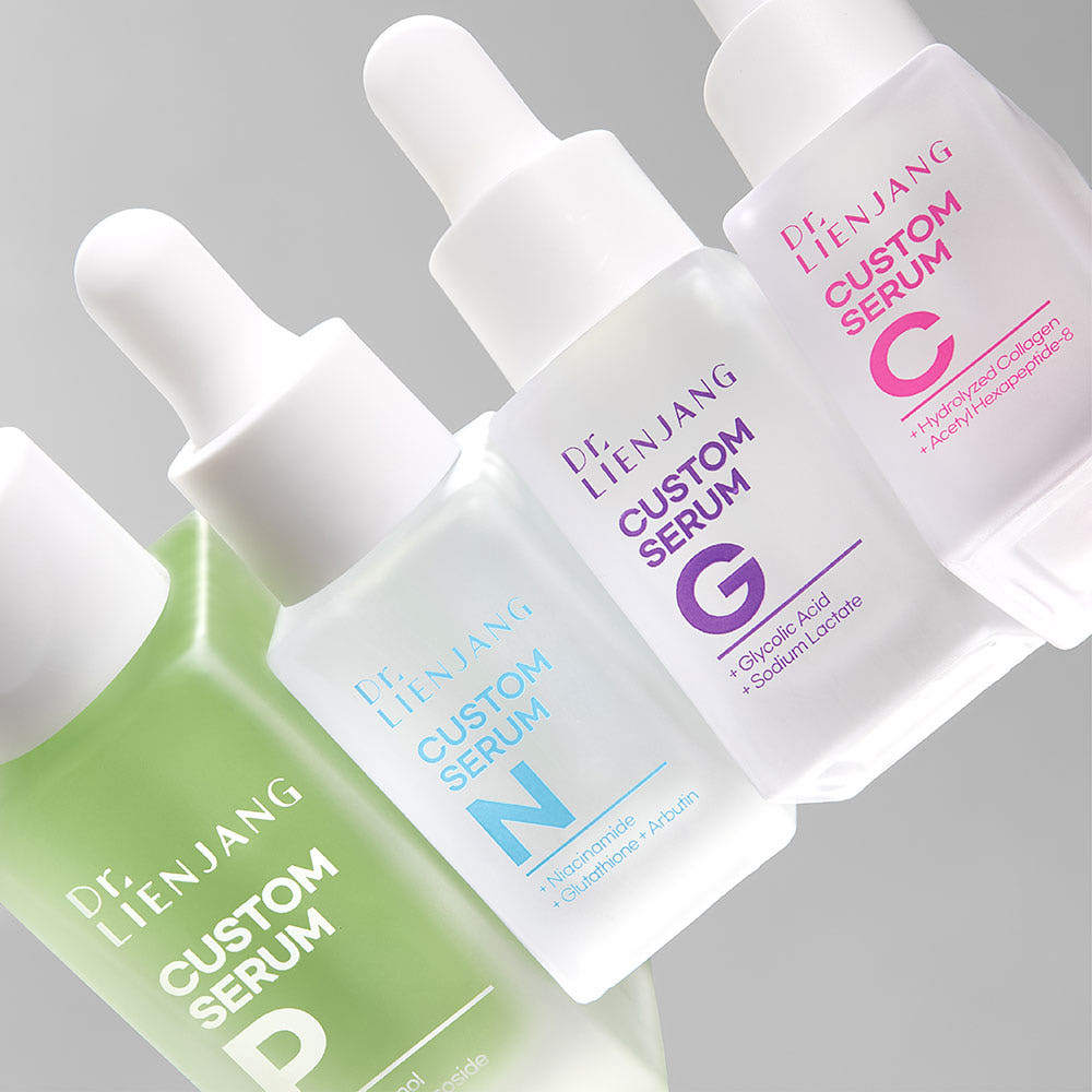 DR LIENJANG CUSTOM SERUM - Bộ Tinh Chất 4in1 Chăm sóc da toàn diện - Panthenol, Niacinamide, Glycolic Acid, Peptide - [DLJ001]_thumbnail_2