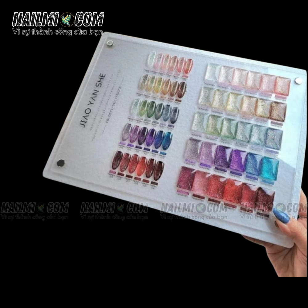 Set sơn gel nhũ - Jiaoyanshe - 30 màu