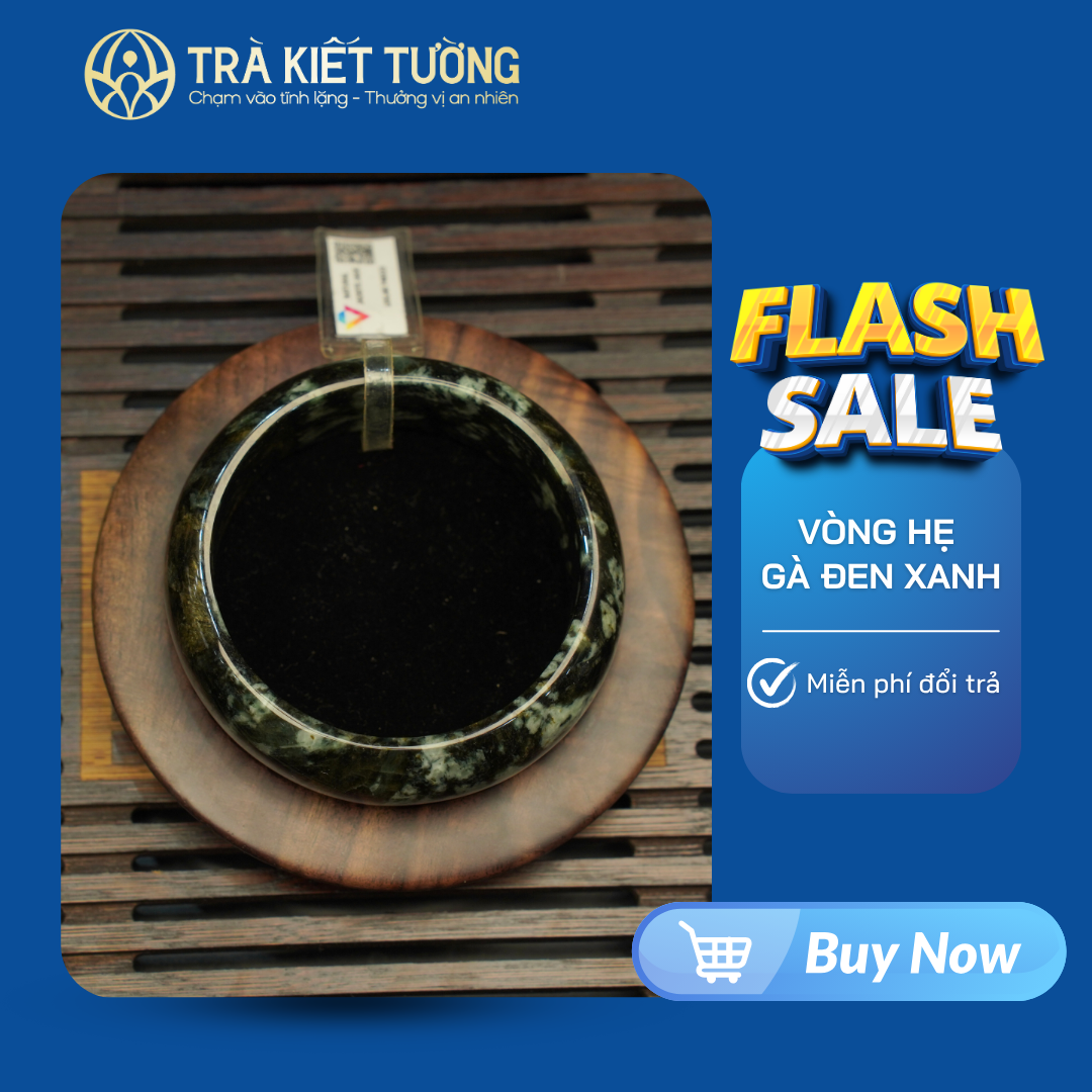 VÒNG HẸ GÀ ĐEN XANH NI65