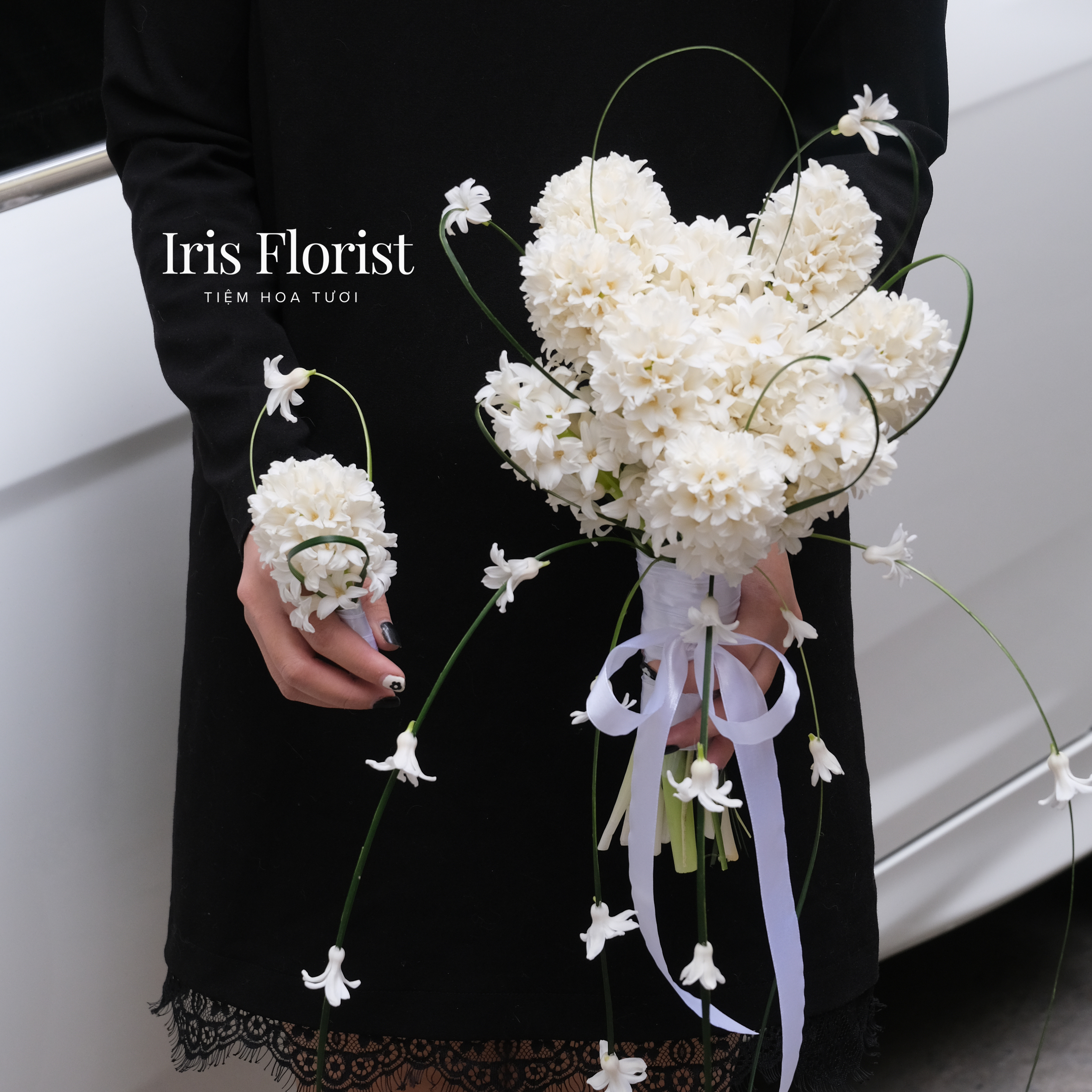 Bó hoa cưới Dạ lan hương