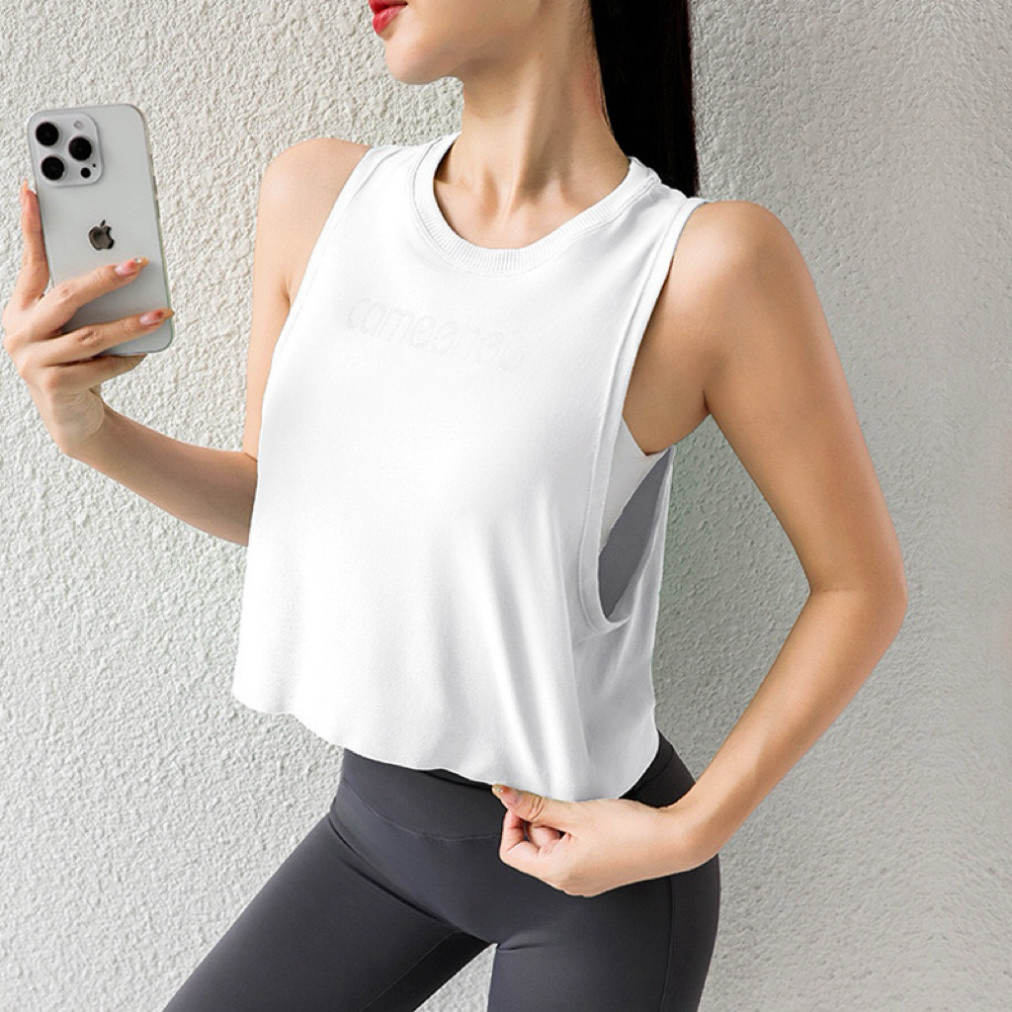 Áo Tanktop Thể Thao Dáng Croptop Ba Lỗ Form Rộng_thumbnail_1