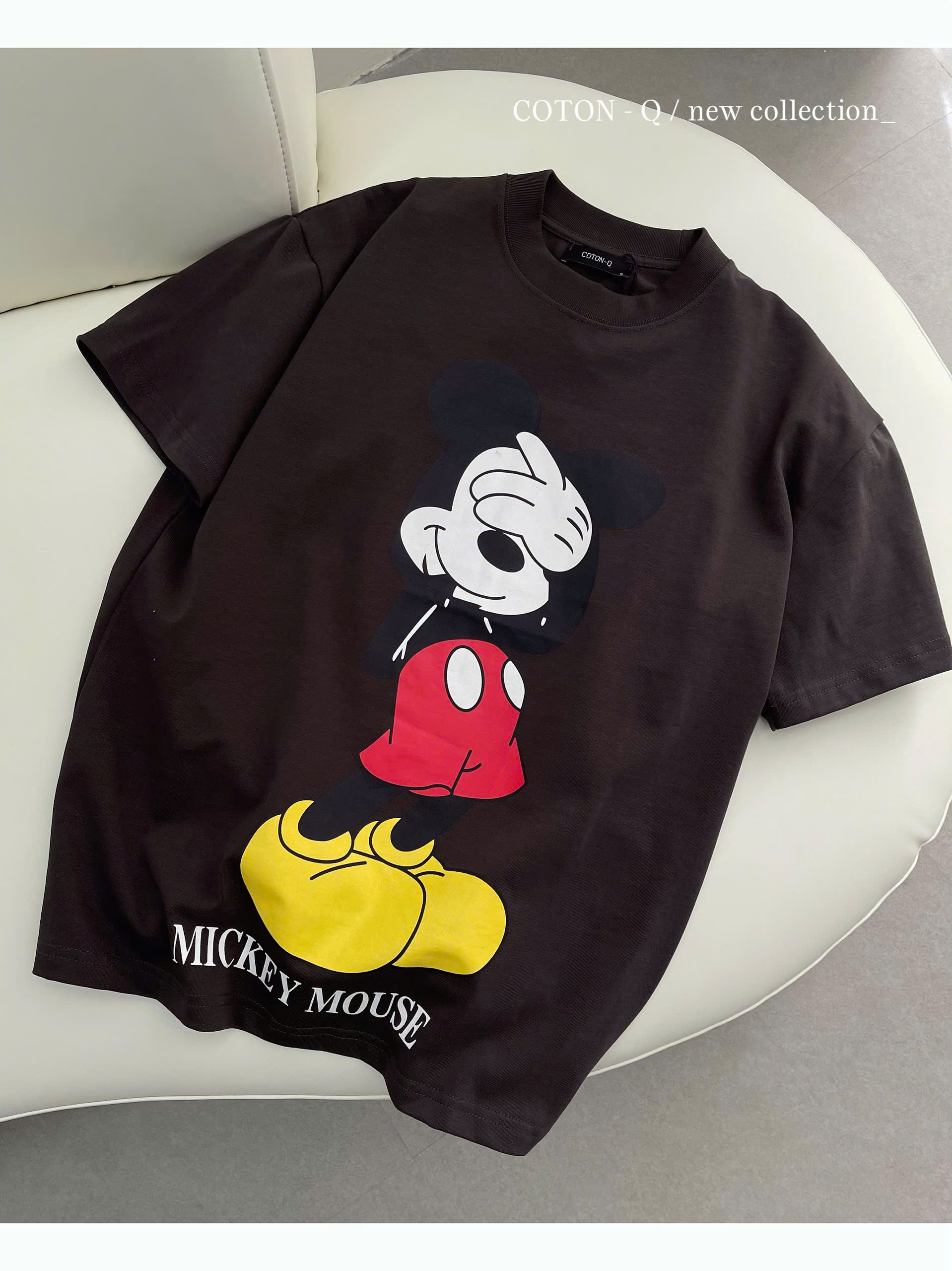 HA898 Áo thun mic key xám