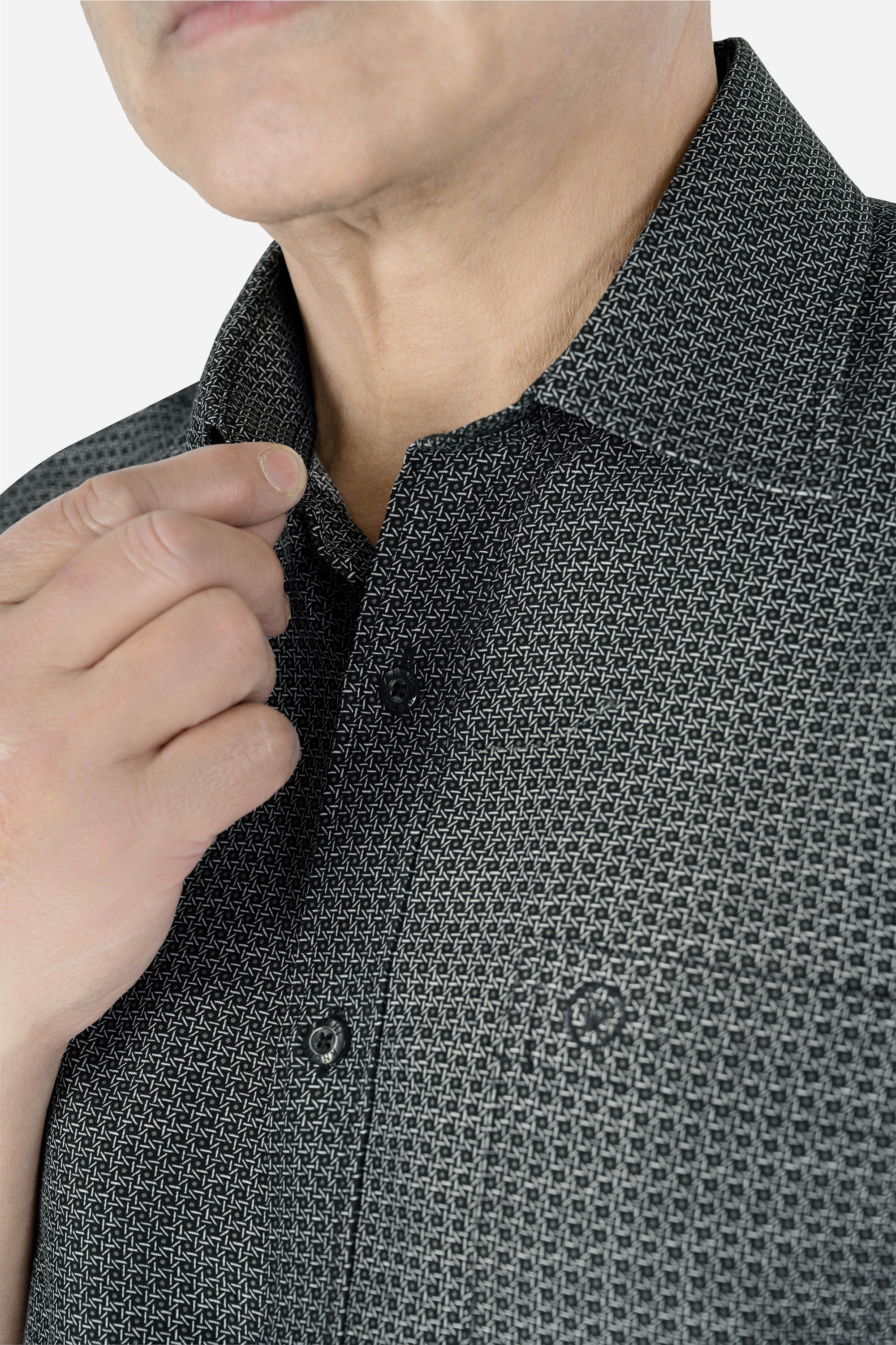 Sơ Mi Họa Tiết Nam Trung Niên ANCHI Chất Liệu Cotton Phom Suông Vạt Ngang Màu Cổ Vịt_thumbnail_19