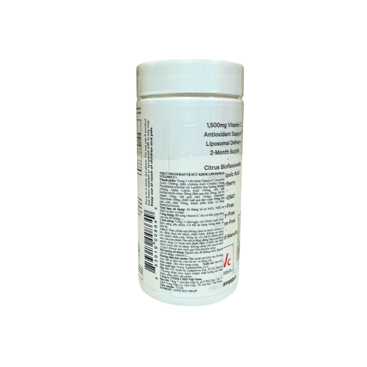 Viên Uống Codeage Liposomal Vitamin C+ 180 viên – Tăng Đề Kháng, Làm Sáng Da_thumbnail_3