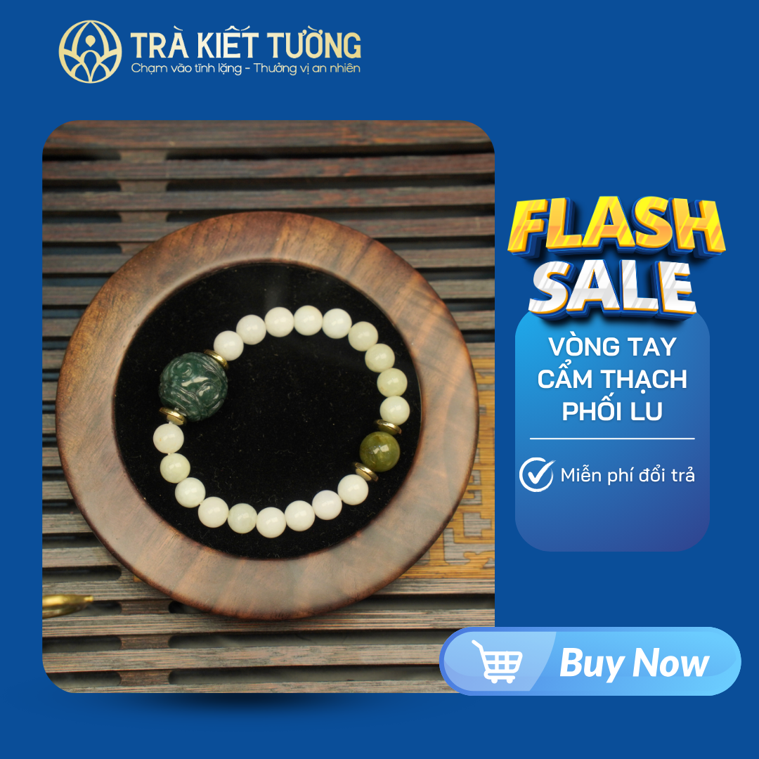 VÒNG TAY CẨM THẠCH PHỐI LU