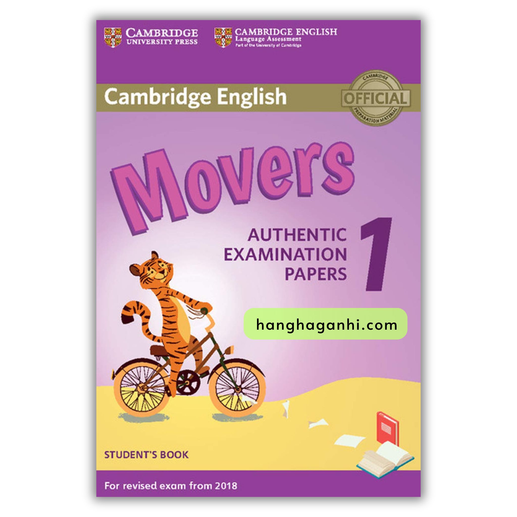 Cambridge English Movers - Bộ 4 cuốn bản mới nhất 2018-2020 Kèm file nghe và đáp án_thumbnail_1