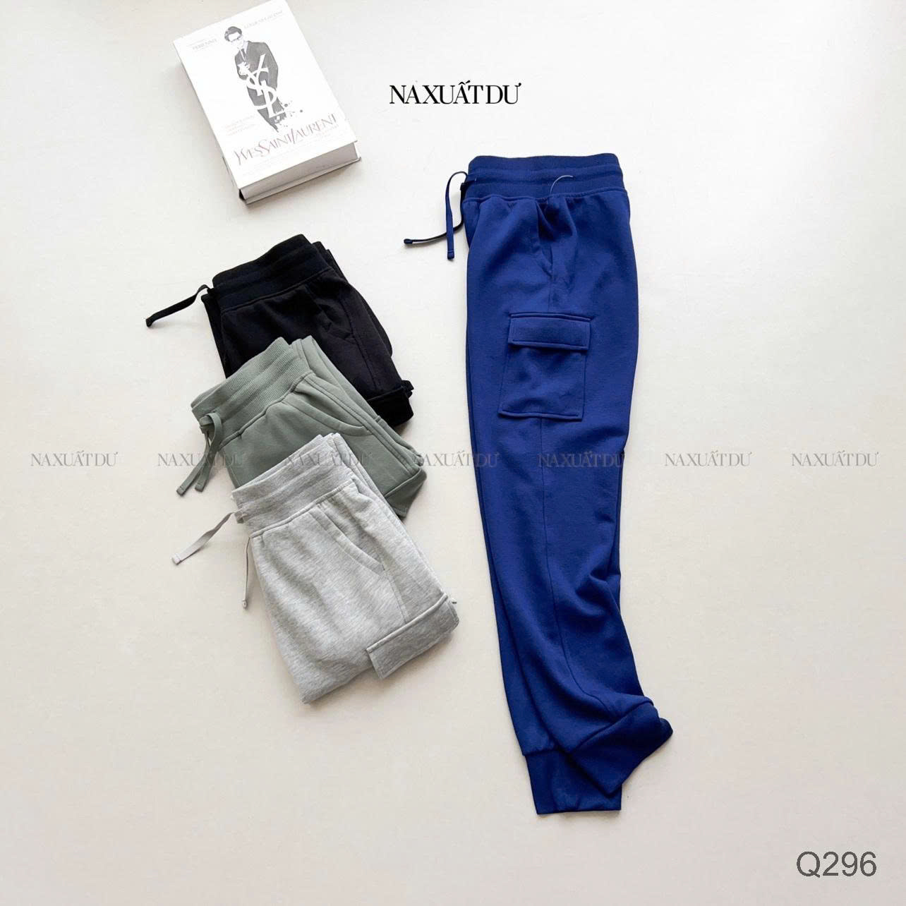 Quần dài túi hộp 