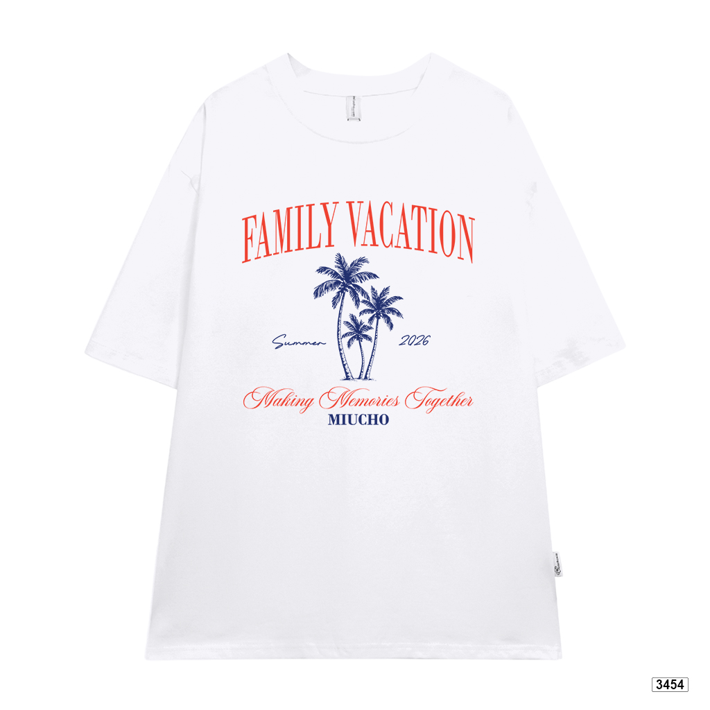 Áo thun gia đình form rộng hè biển Kado 3454_thumbnail_7