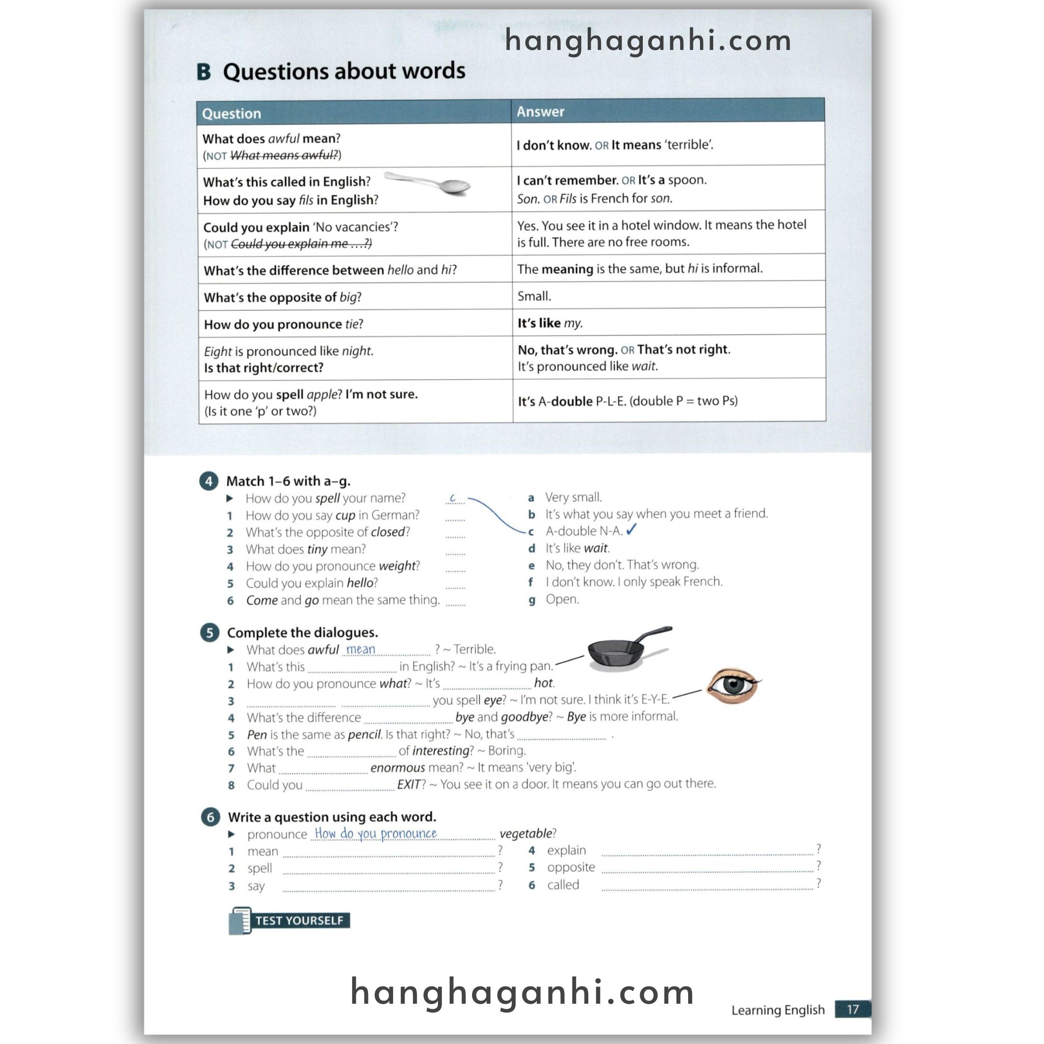 Oxford Word Skills Elementary Vocabulary With Answer Key ( 2Nd Edition)_thumbnail_2
