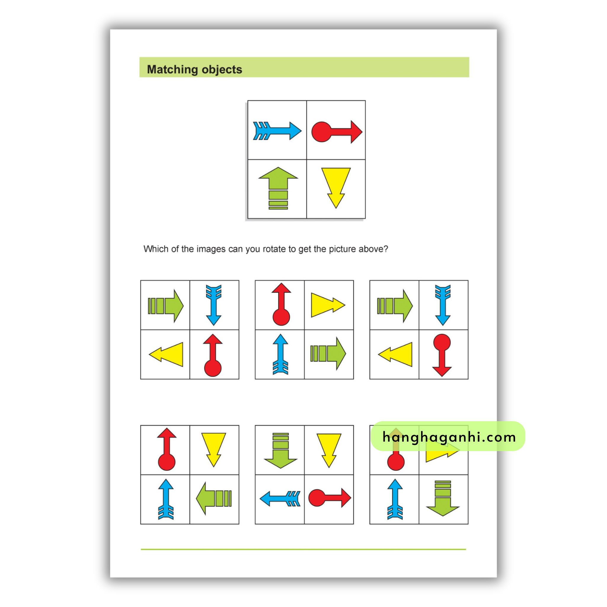 Visual Perception Graphic Dictation, Bộ 2 cuốn sách tư duy não phải, luyện khả năng quan sát cho bé mầm non Neurotrainer_thumbnail_10