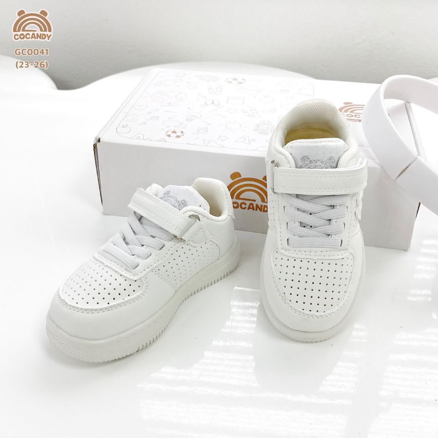 Giày TRẮNG logo COCANDY