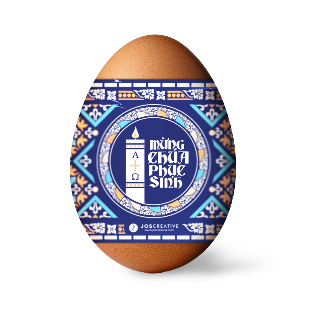 Giấy bọc trứng phục sinh - Easter egg - Miếng dán, màng co trang trí trứng Phục Sinh nhanh và đơn giản NS449_thumbnail_0