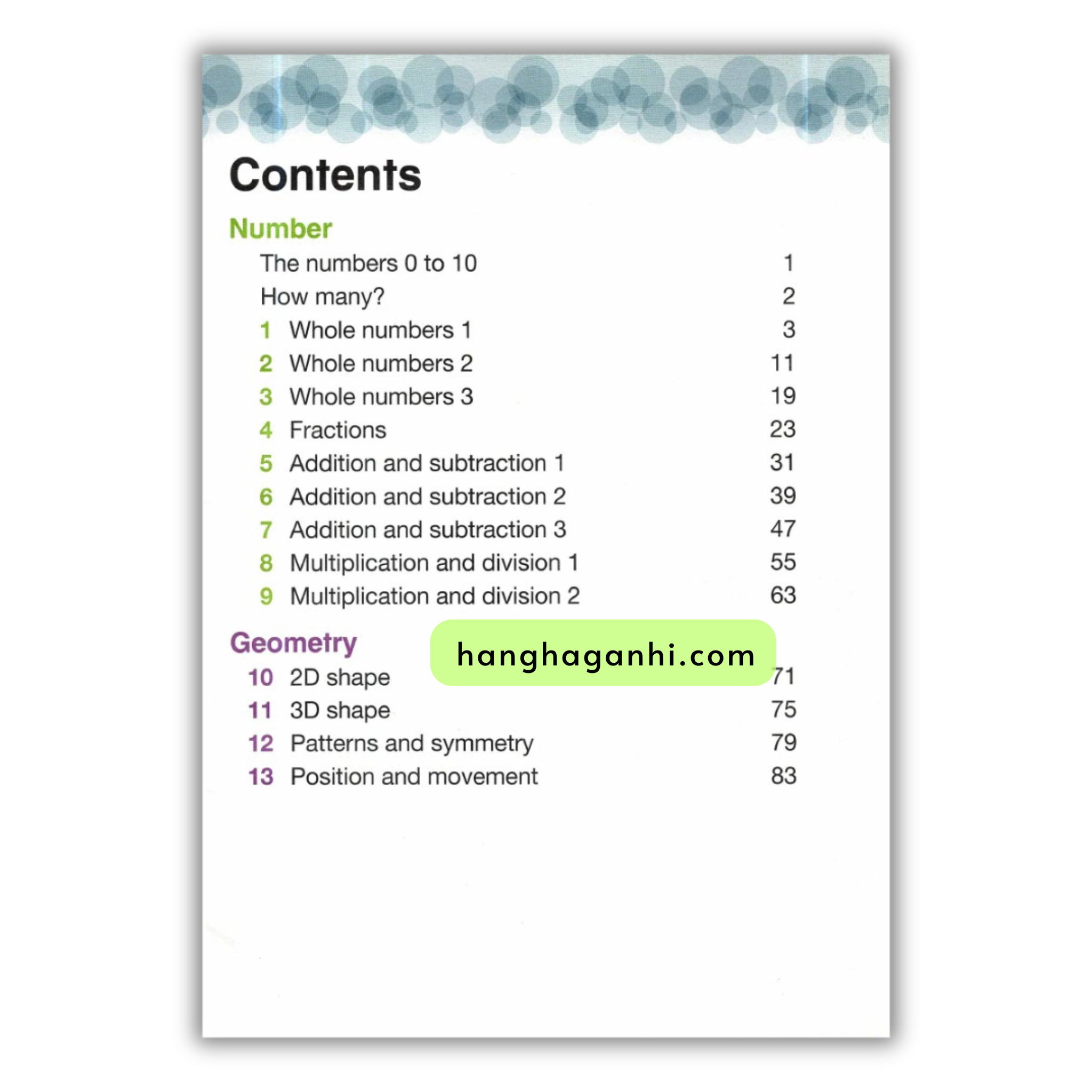 Collins International Primary Maths 1 Student's Book_thumbnail_1