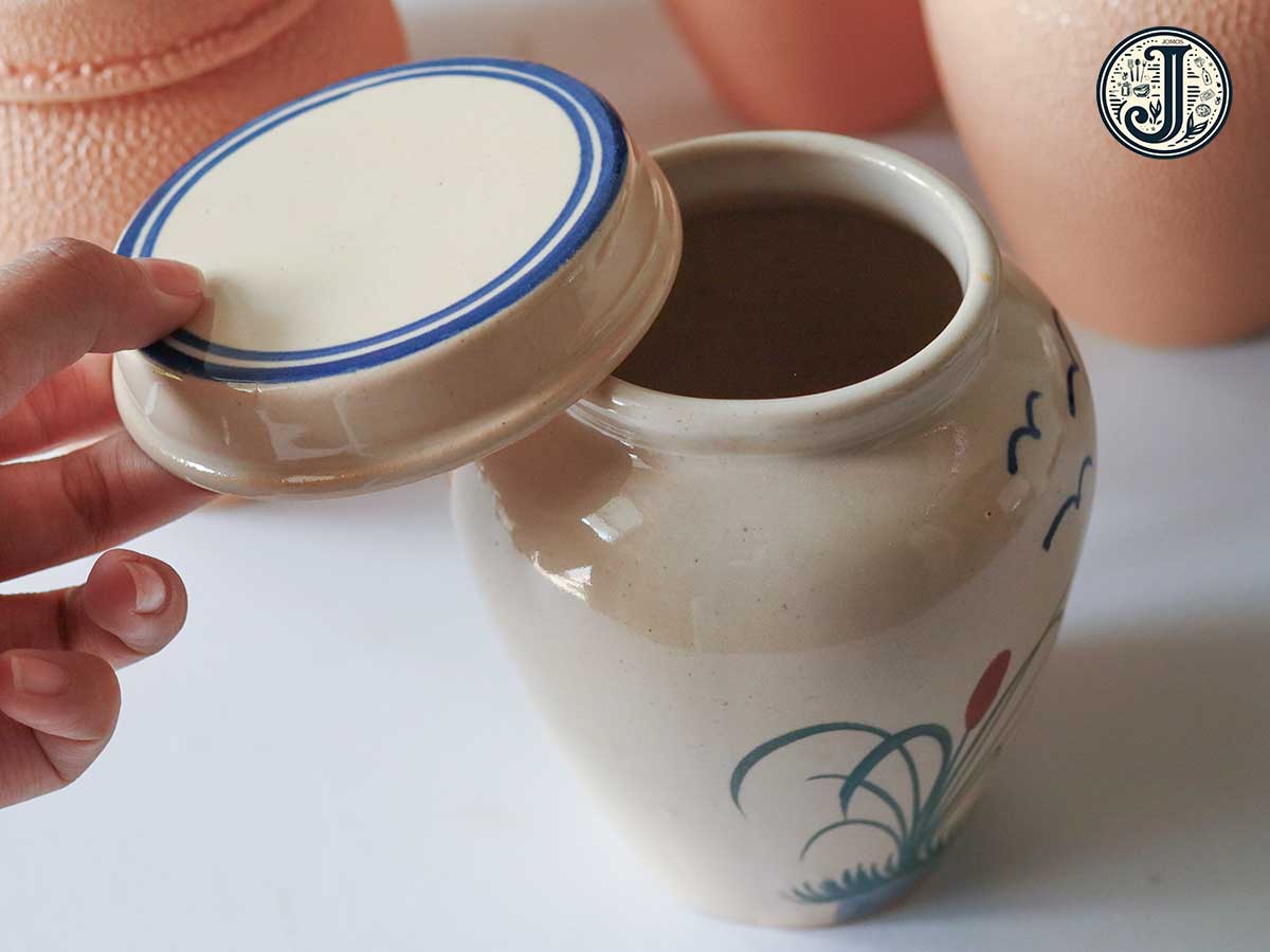 Lu gốm gà đựng nước, gia vị, ngâm chua có nắp_thumbnail_2