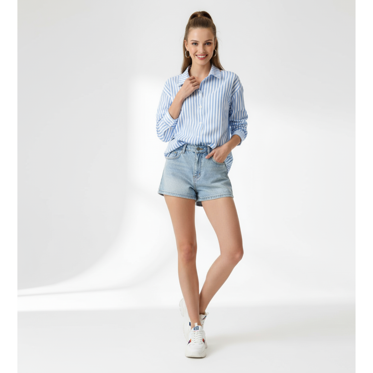 AM169 - ÁO SƠ MI SỌC XANH_thumbnail_2