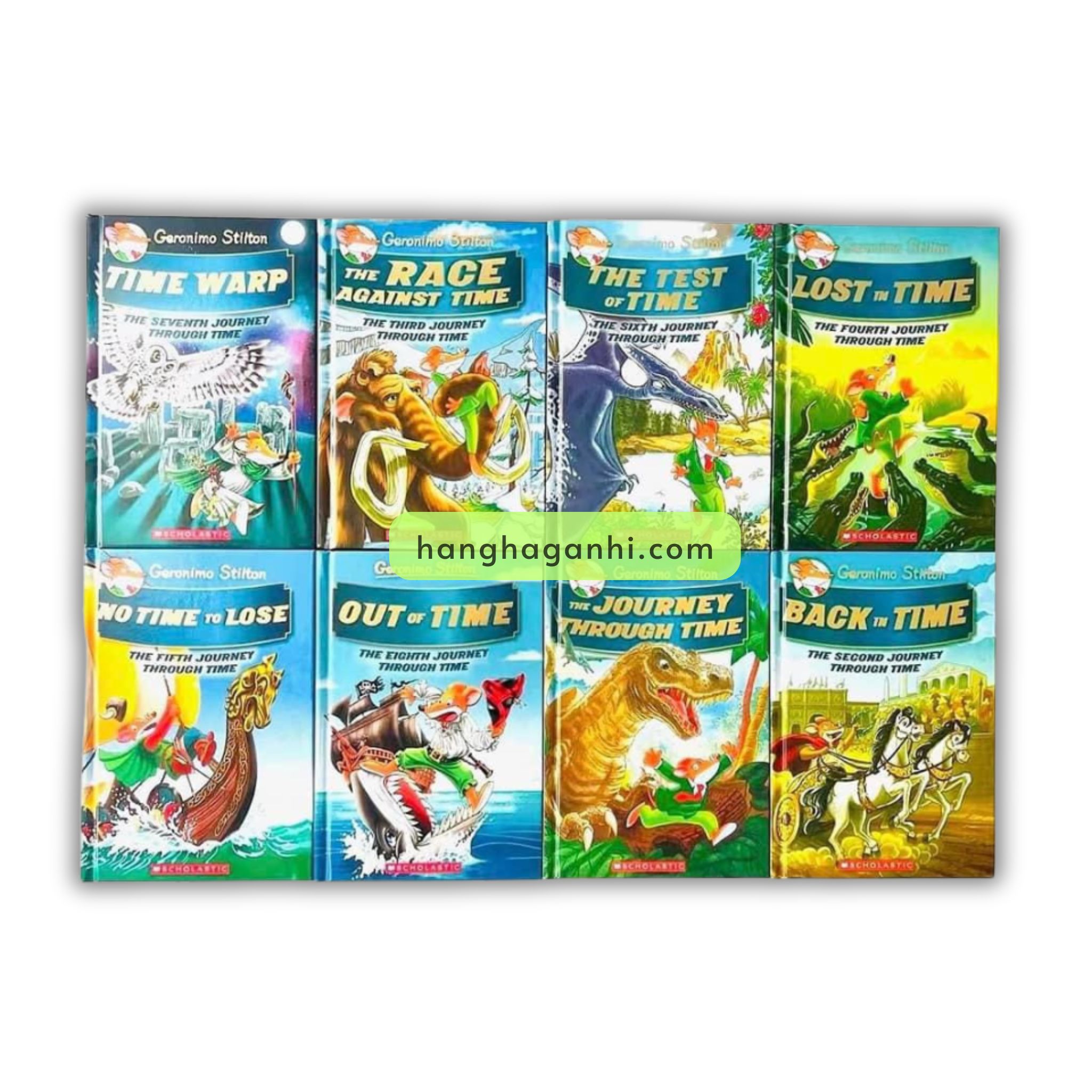 Geronimo Stilton- Bộ 8 cuốn sách Tiếng Anh nhập khẩu_thumbnail_1