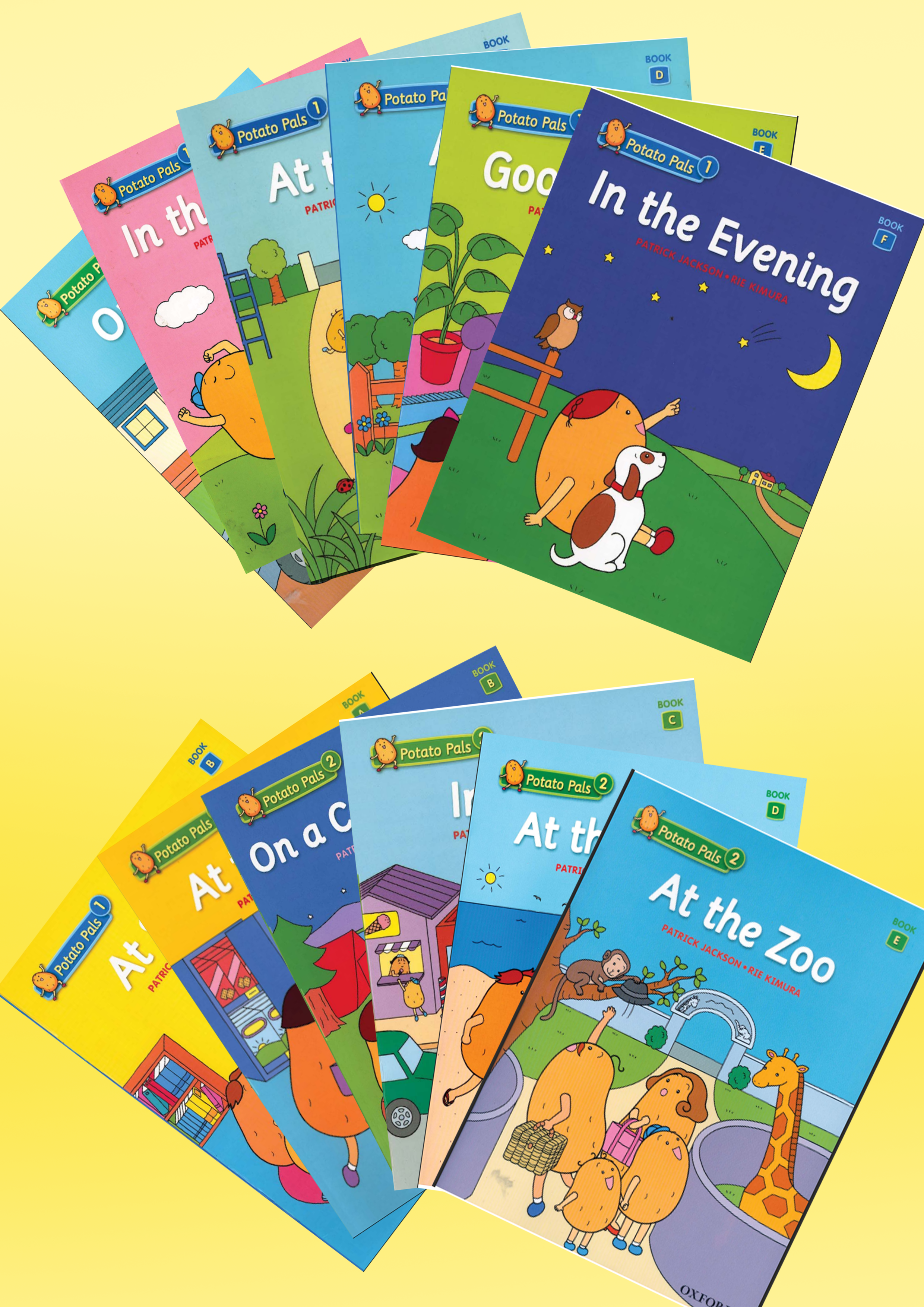 Potato Pals (សៀវភៅកំប្លែង និងសៀវភៅជាសំឡេង) សម្រាប់កុមារ